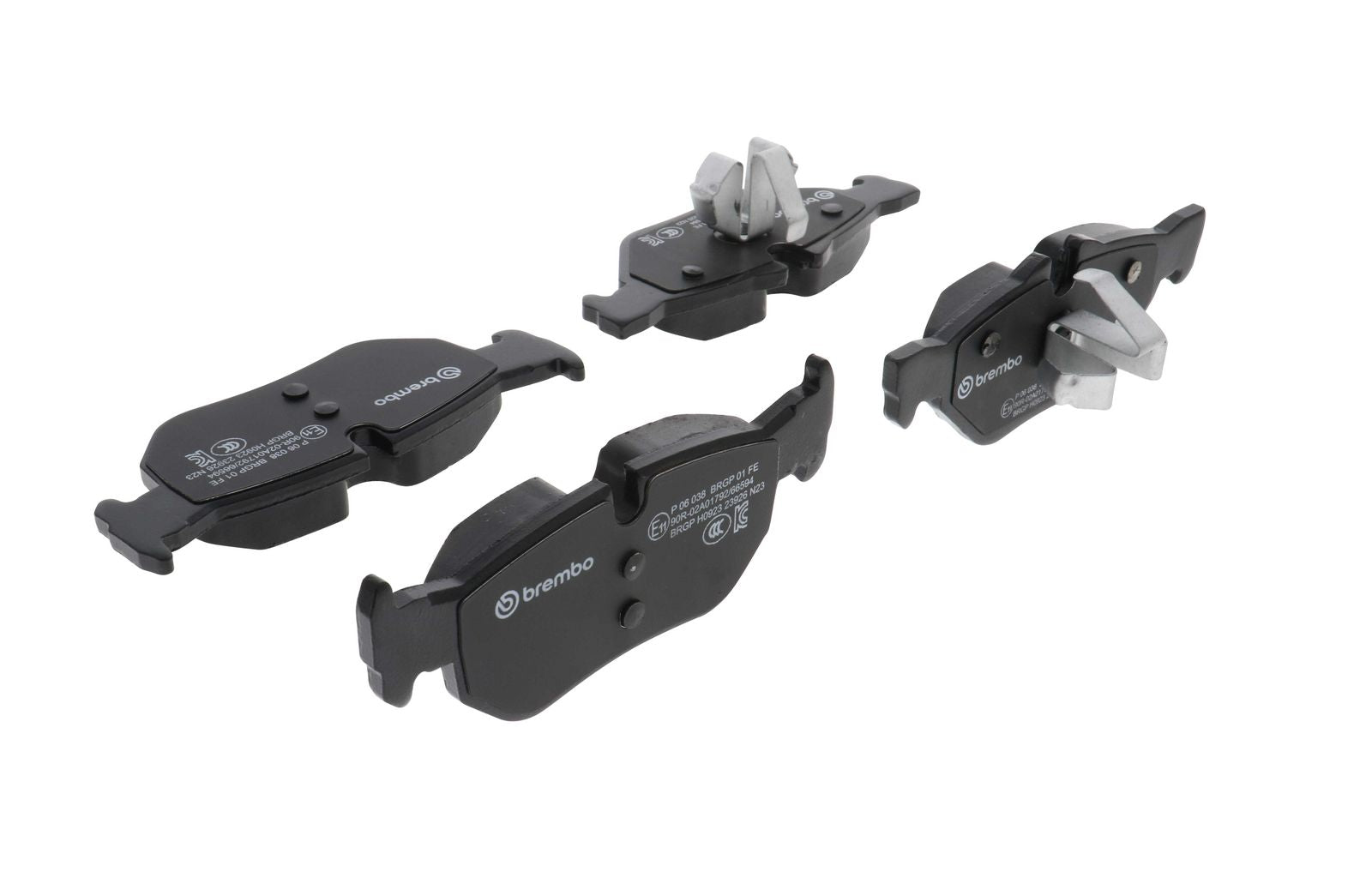 PRIME Low-Met Rear Disc Brake Pad Set - P06038_12