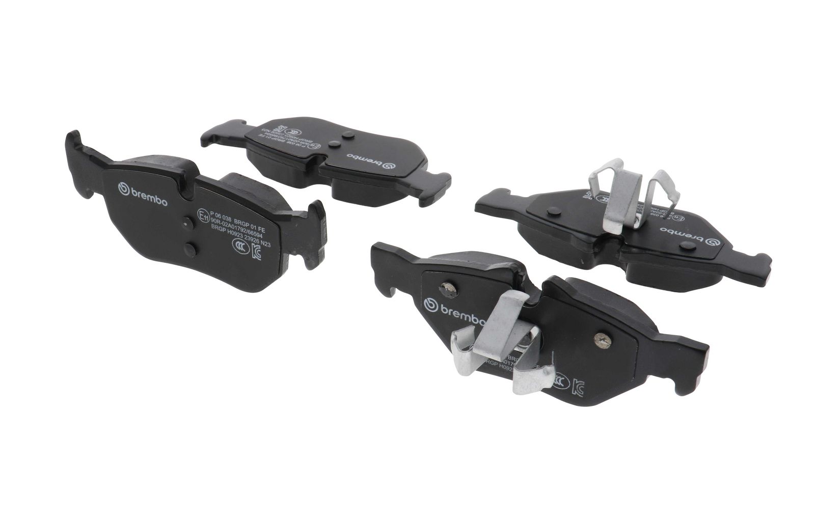 PRIME Low-Met Rear Disc Brake Pad Set - P06038_17