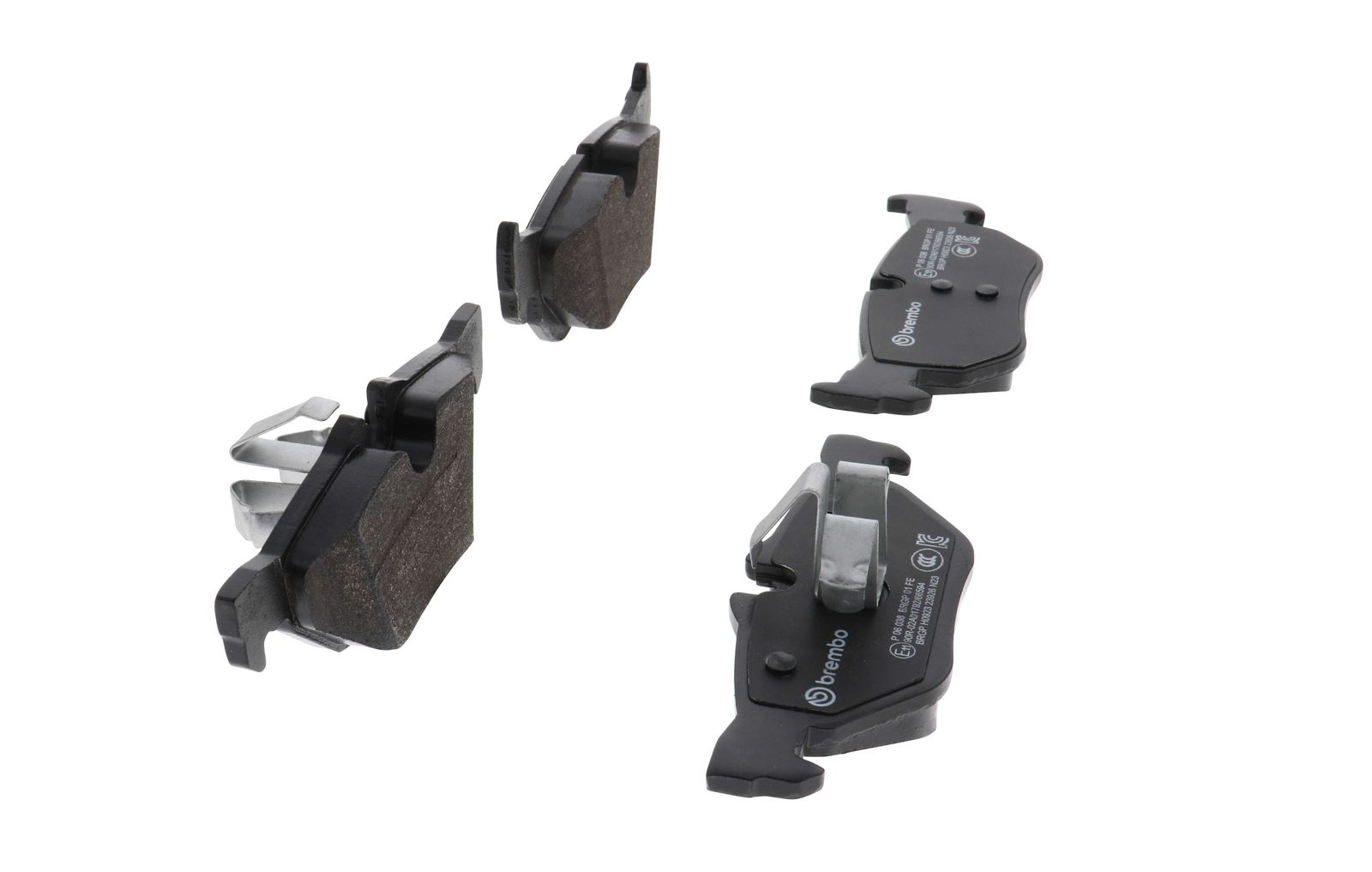 PRIME Low-Met Rear Disc Brake Pad Set - P06038_22