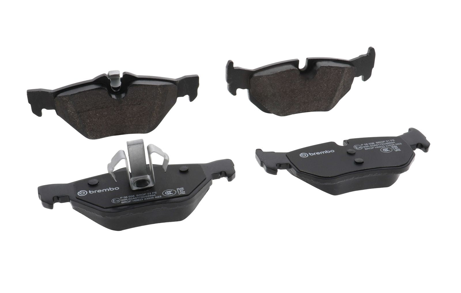 PRIME Low-Met Rear Disc Brake Pad Set - P06038_26