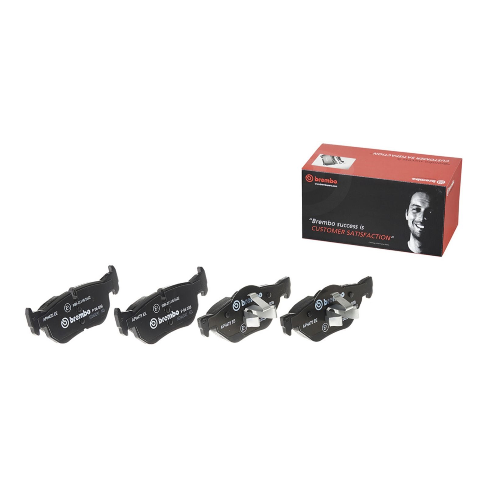PRIME Low-Met Rear Disc Brake Pad Set - P06038_28