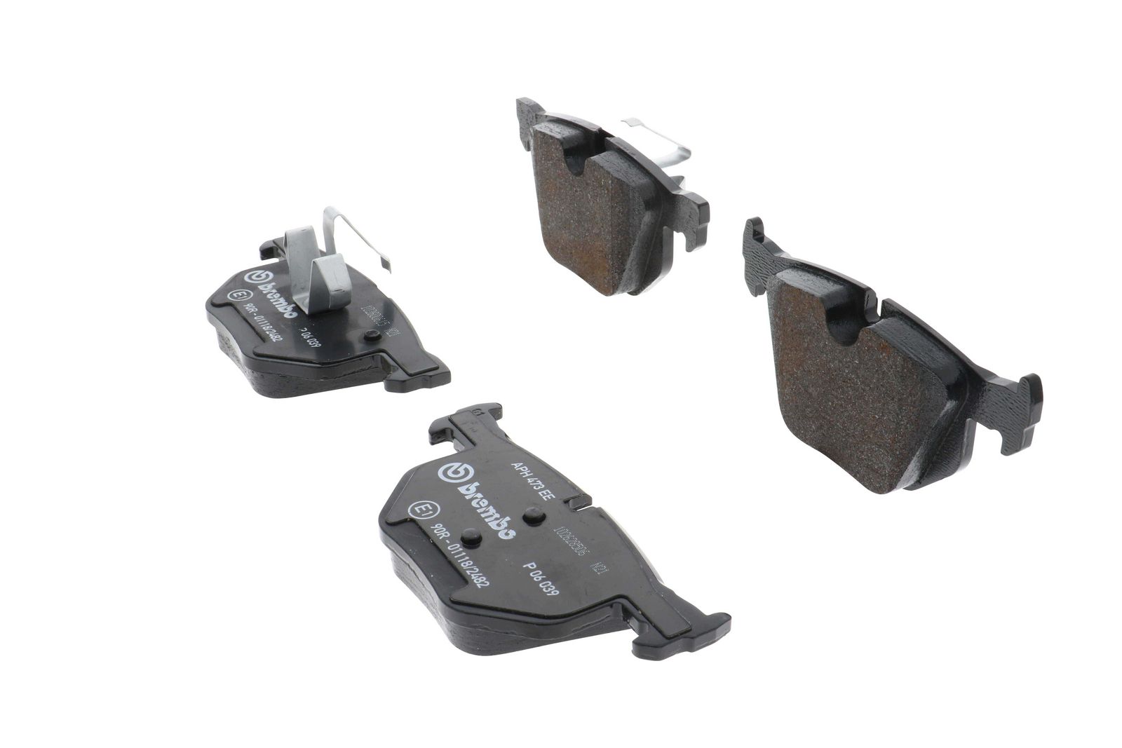 PRIME Low-Met Rear Disc Brake Pad Set - P06039_09