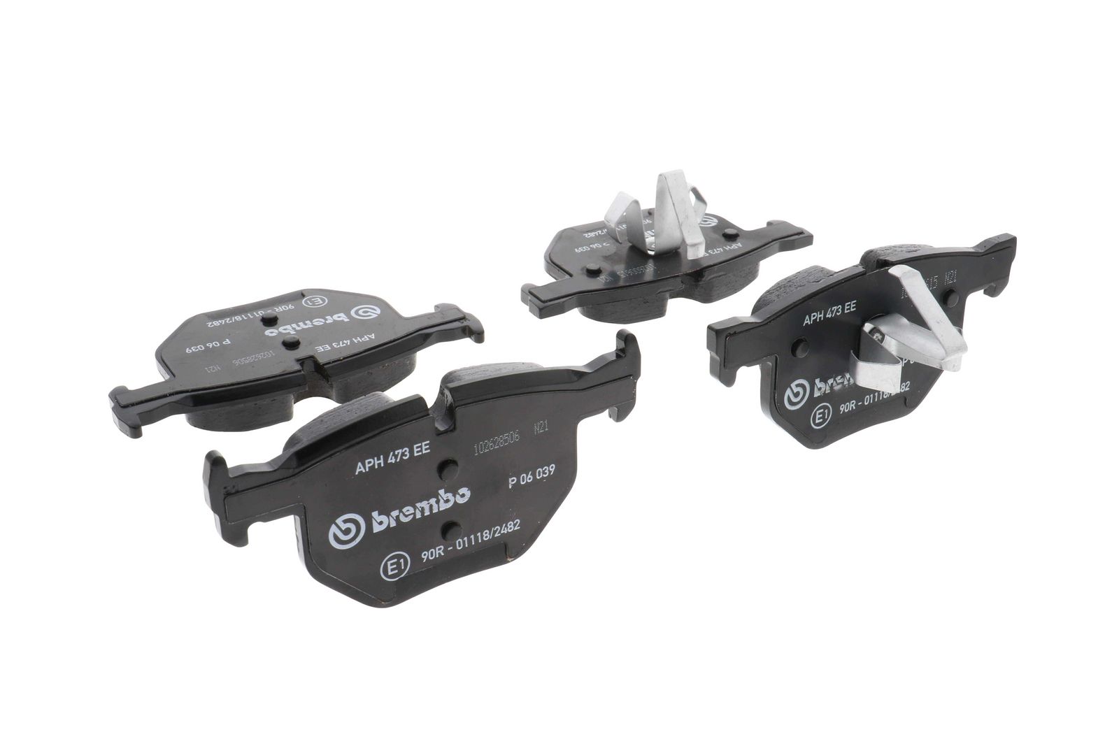 PRIME Low-Met Rear Disc Brake Pad Set - P06039_15