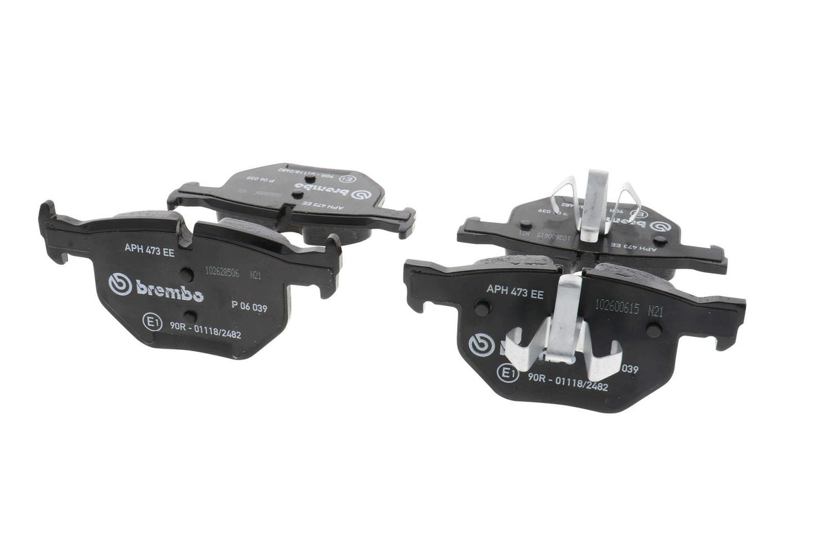 PRIME Low-Met Rear Disc Brake Pad Set - P06039_18
