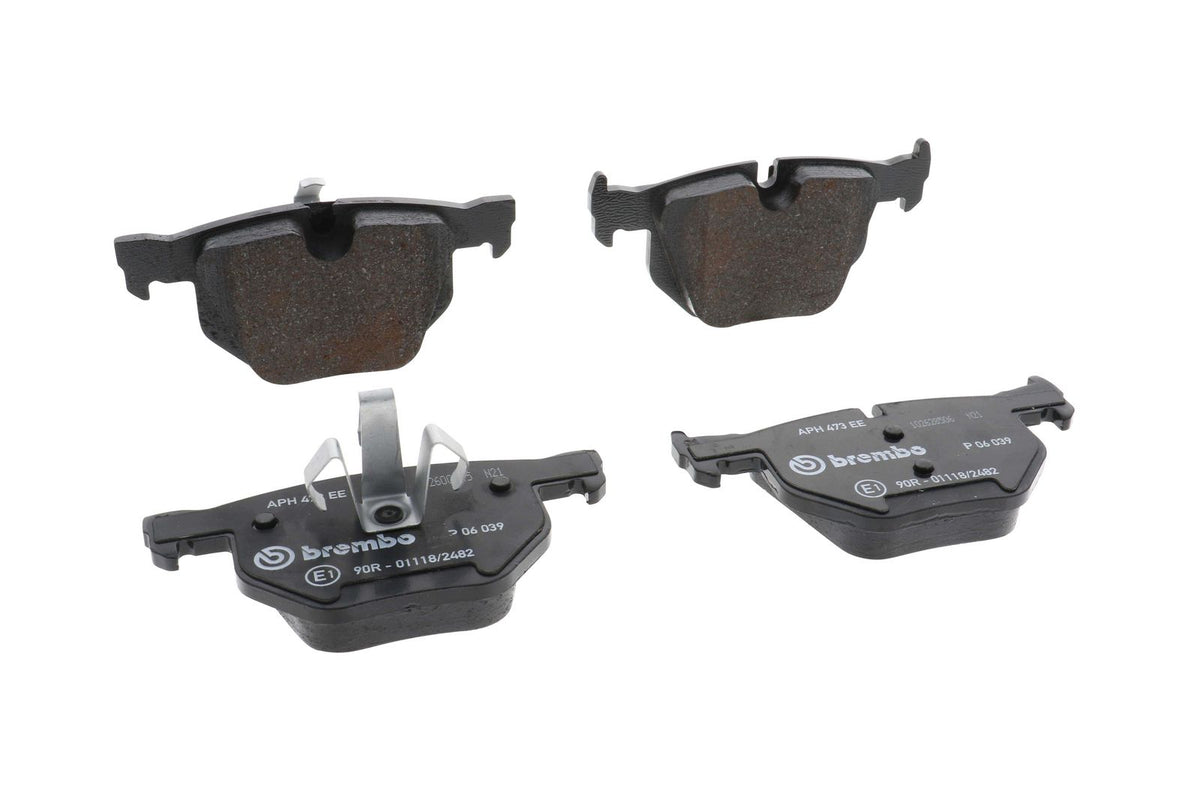 PRIME Low-Met Rear Disc Brake Pad Set - P06039_28