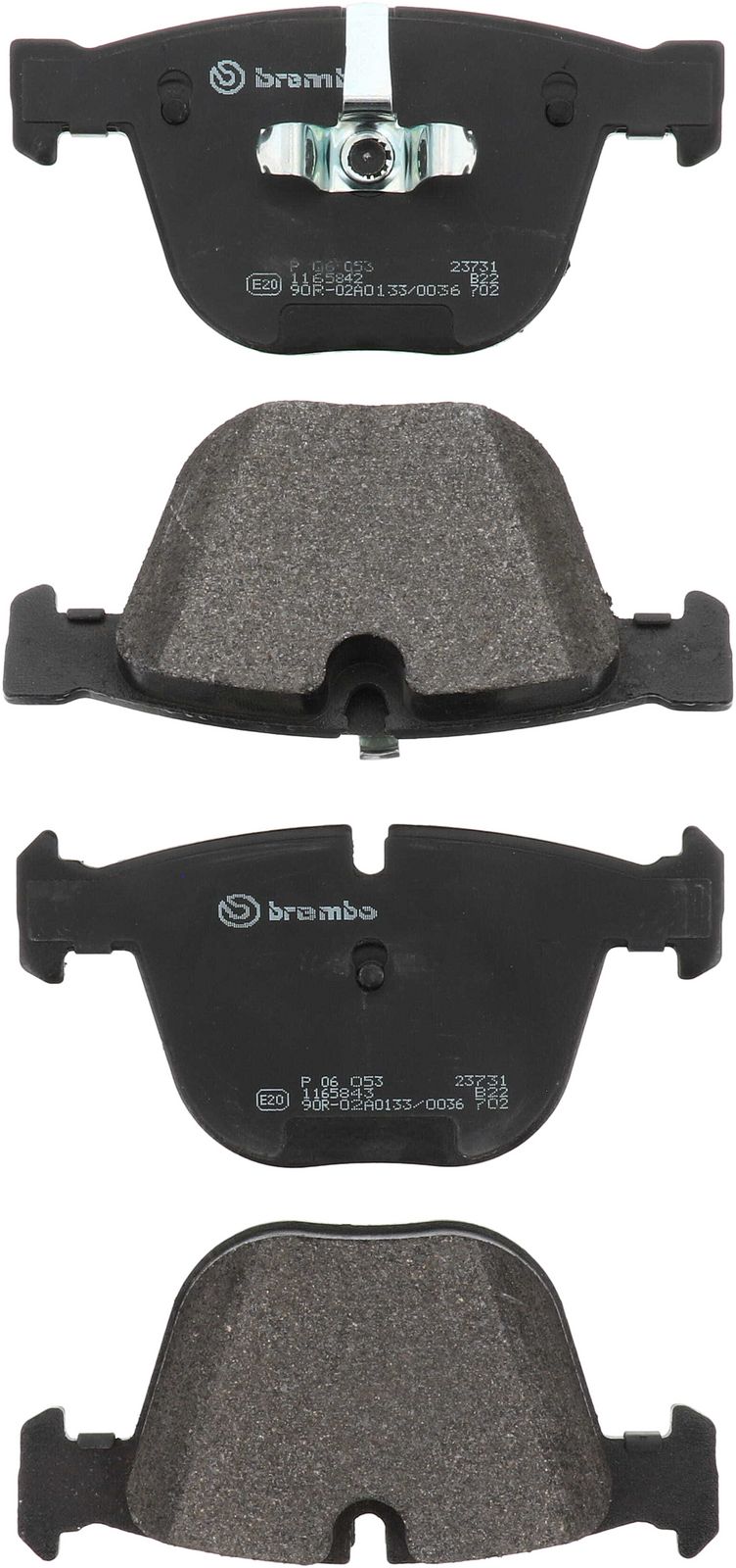 PRIME Low-Met Rear Disc Brake Pad Set - P06053_01