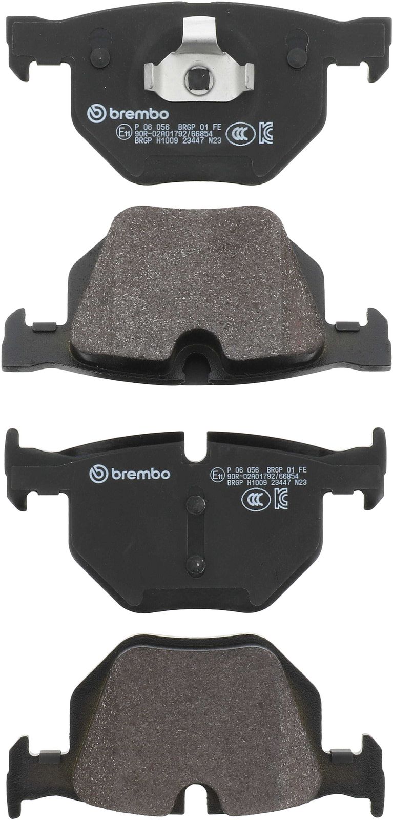 PRIME Low-Met Rear Disc Brake Pad Set - P06056_01