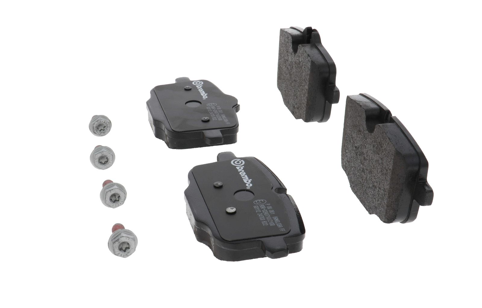 PRIME Low-Met Rear Disc Brake Pad Set - P06061_08