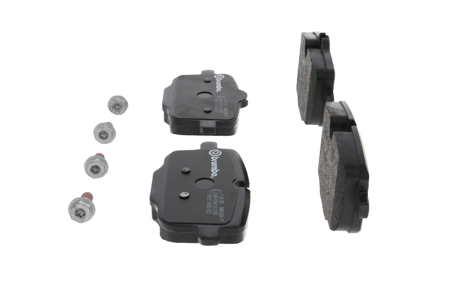 PRIME Low-Met Rear Disc Brake Pad Set - P06061_09