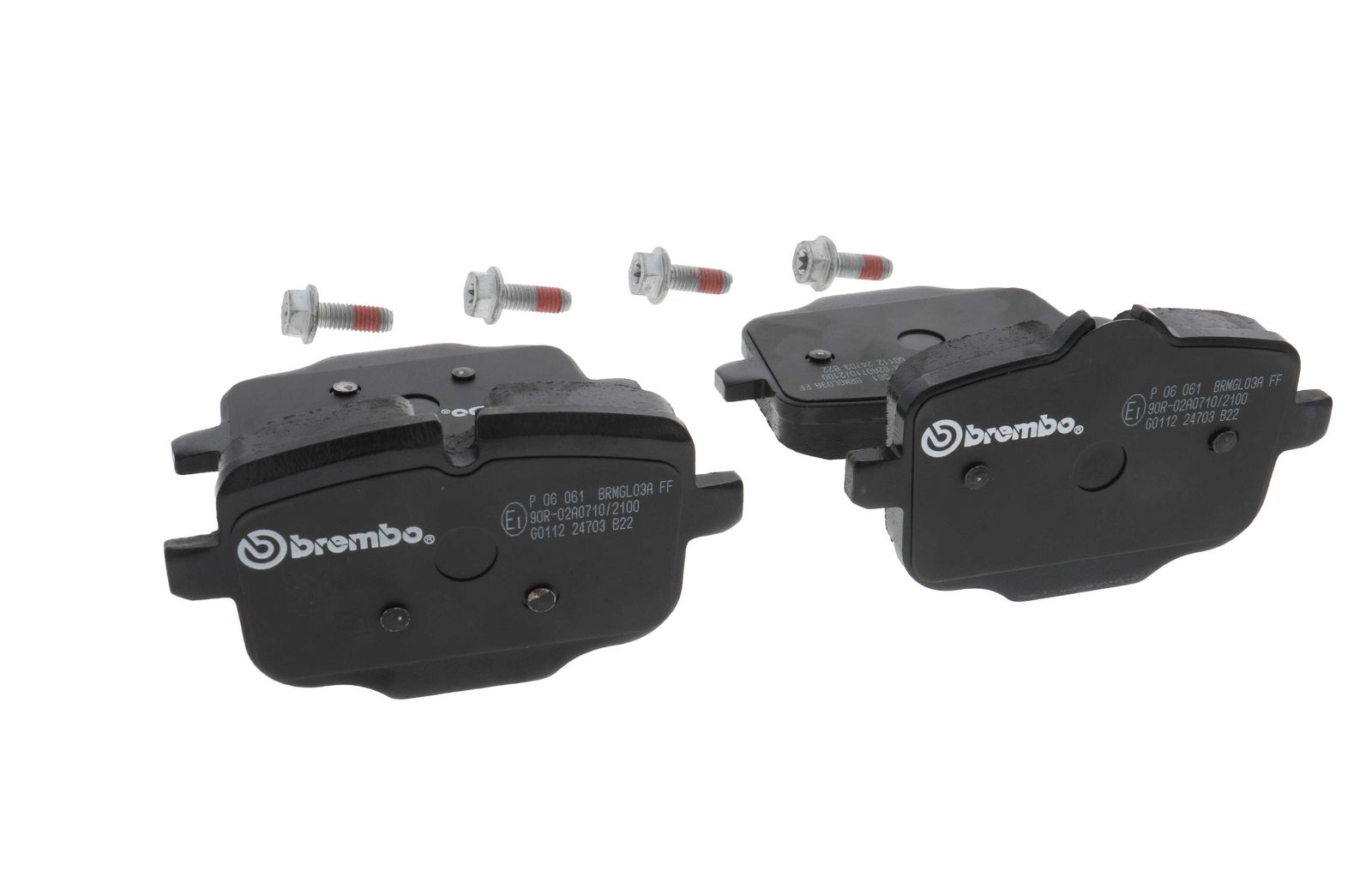 PRIME Low-Met Rear Disc Brake Pad Set - P06061_14