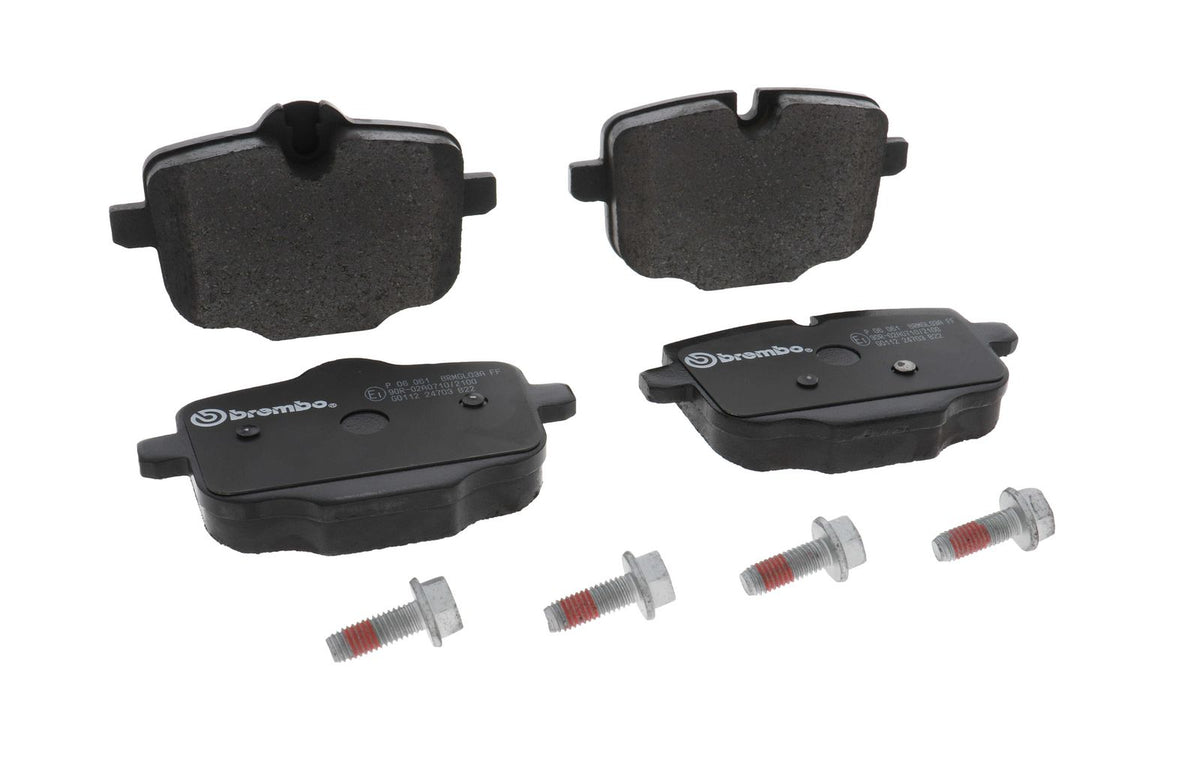 PRIME Low-Met Rear Disc Brake Pad Set - P06061_26