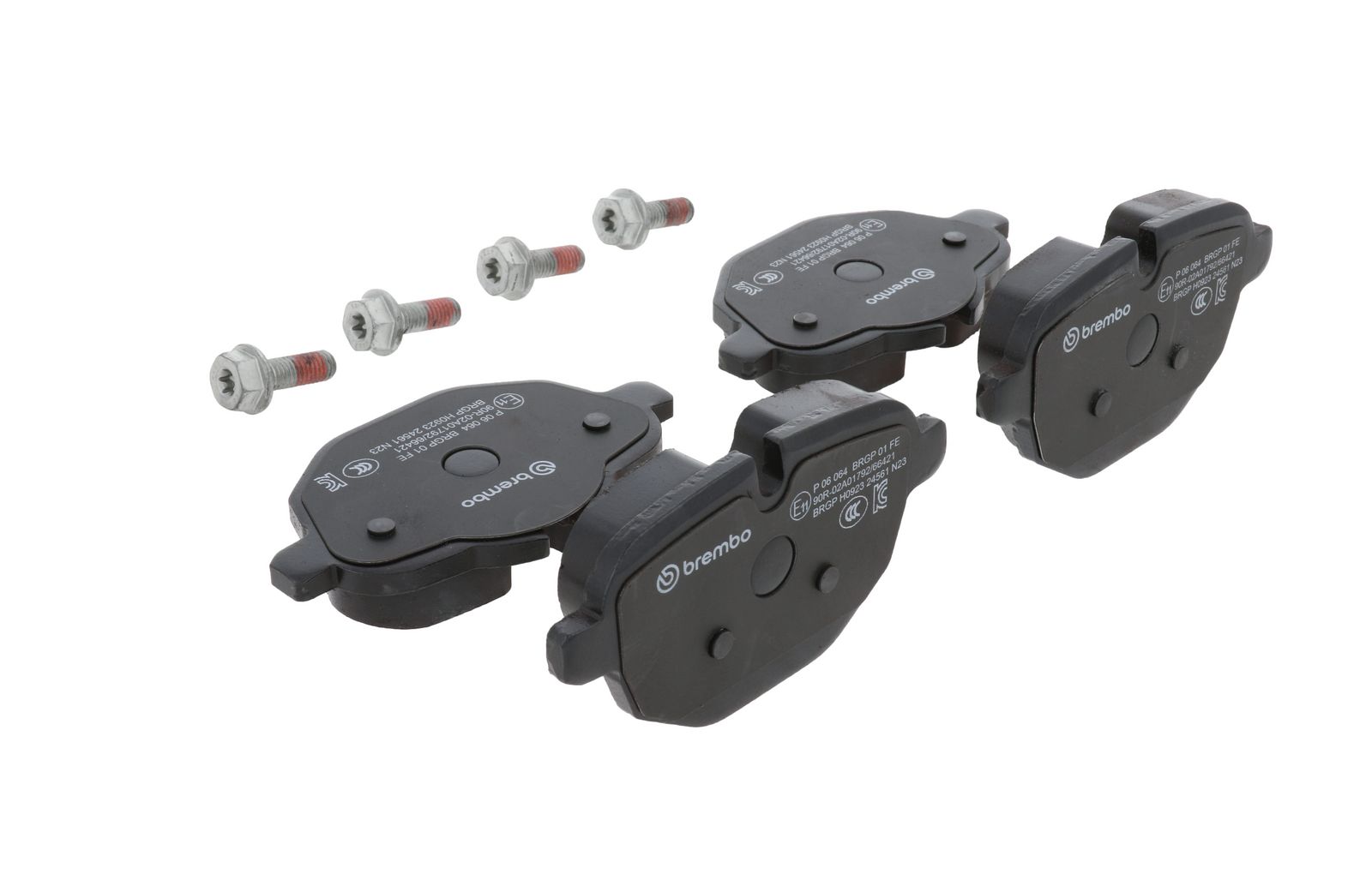 PRIME Low-Met Rear Disc Brake Pad Set - P06064_12