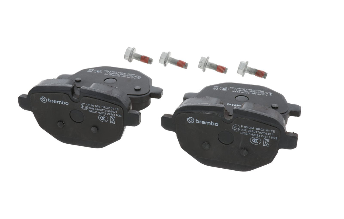 PRIME Low-Met Rear Disc Brake Pad Set - P06064_16
