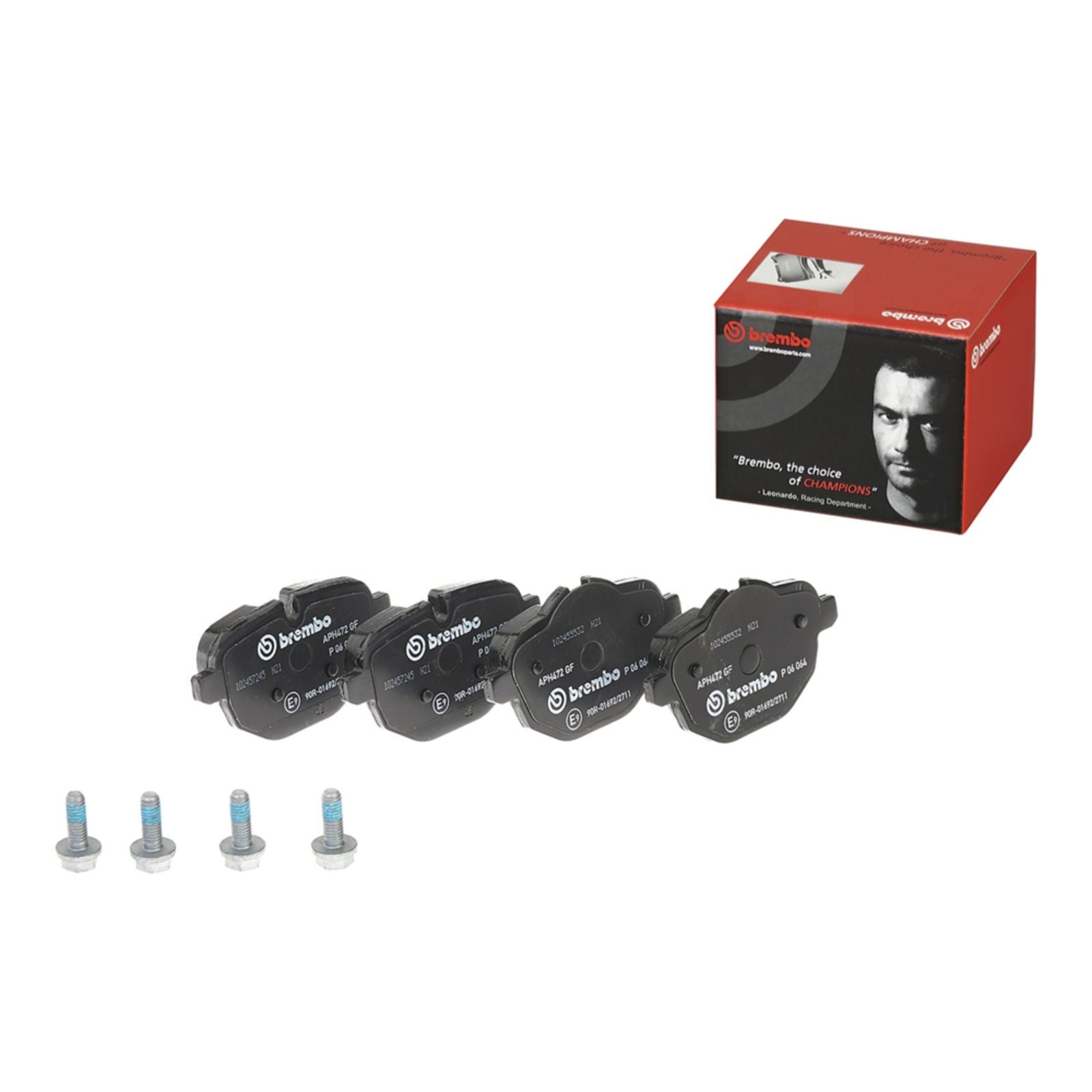 PRIME Low-Met Rear Disc Brake Pad Set - P06064_28