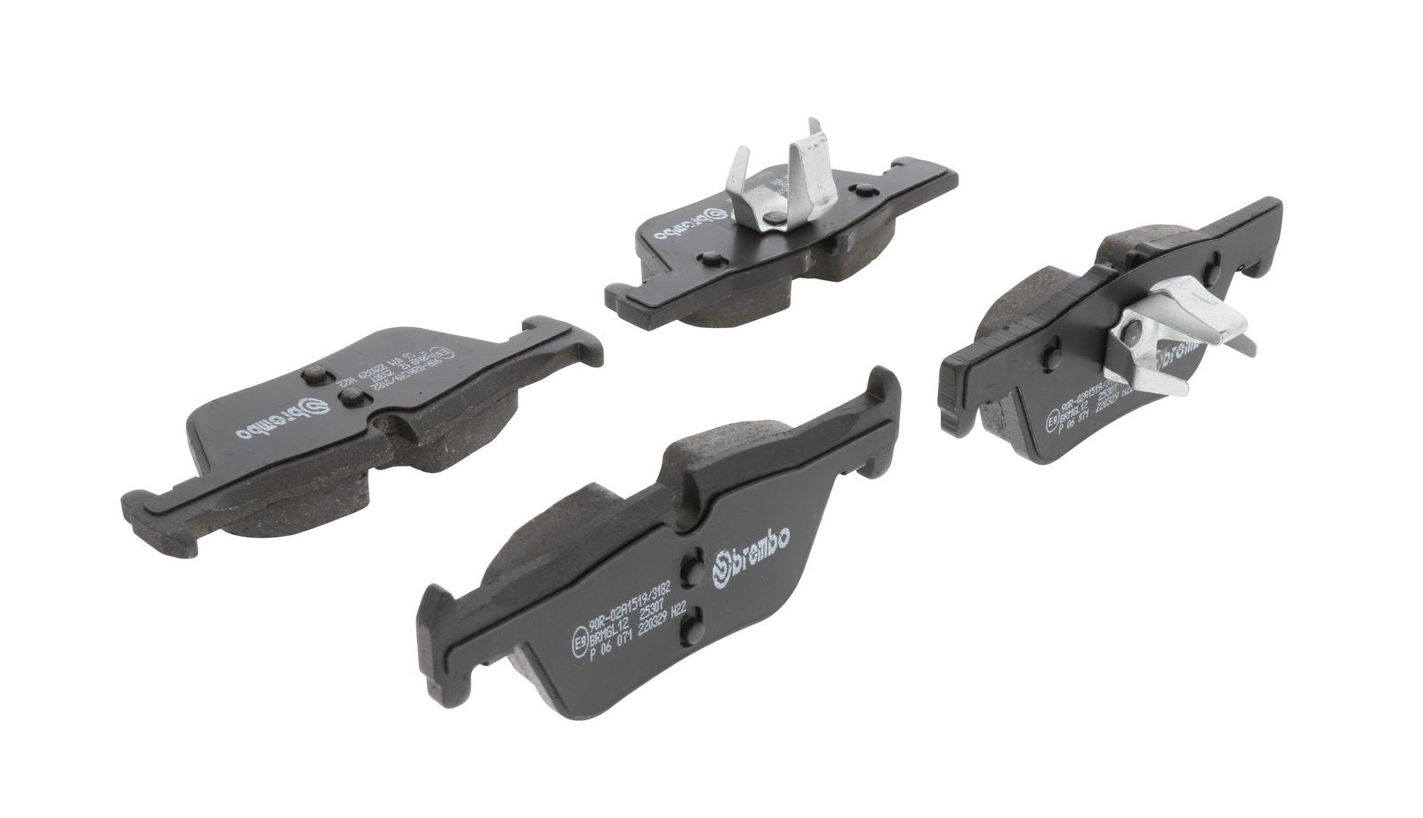 PRIME Low-Met Rear Disc Brake Pad Set - P06071_12