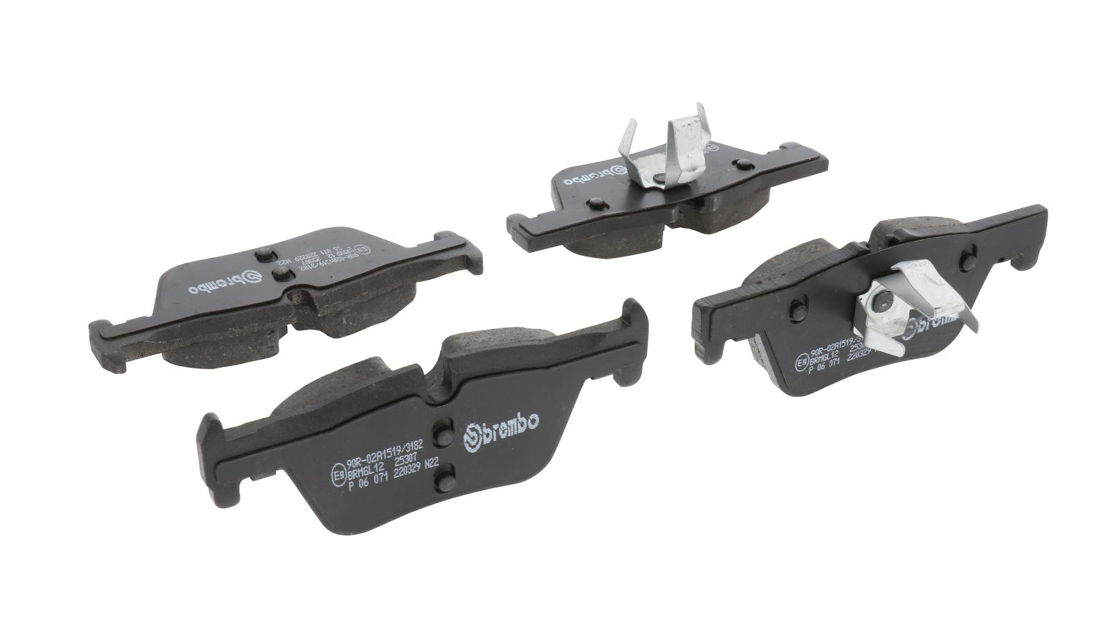 PRIME Low-Met Rear Disc Brake Pad Set - P06071_13