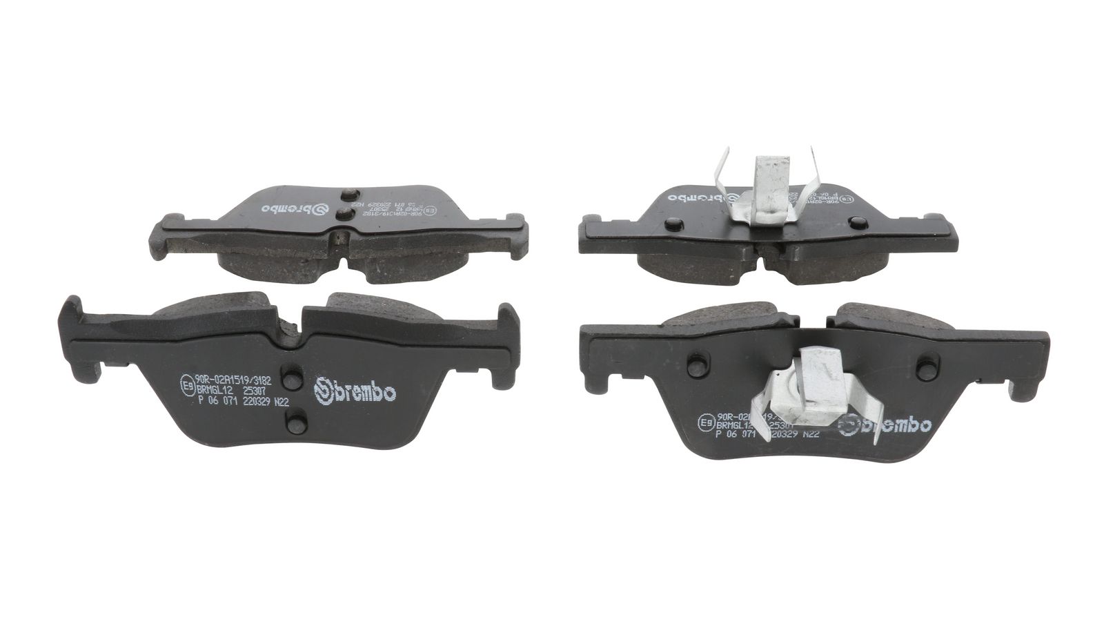 PRIME Low-Met Rear Disc Brake Pad Set - P06071_15