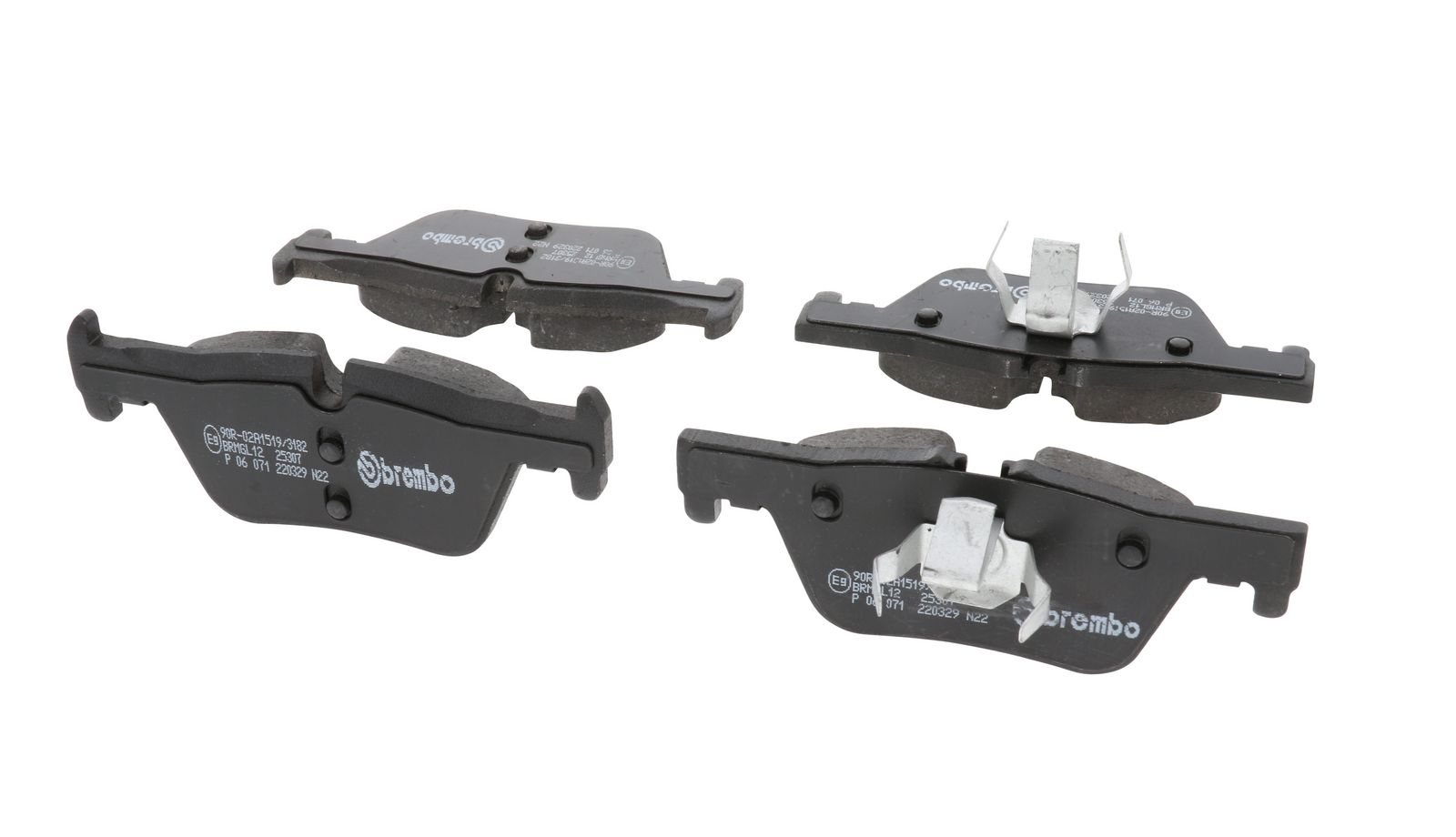 PRIME Low-Met Rear Disc Brake Pad Set - P06071_16