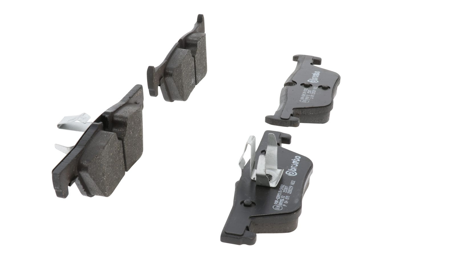 PRIME Low-Met Rear Disc Brake Pad Set - P06071_22
