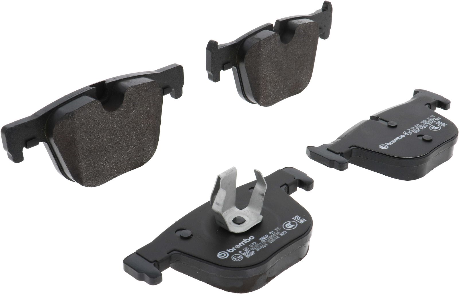 PRIME Low-Met Rear Disc Brake Pad Set - P06072_02