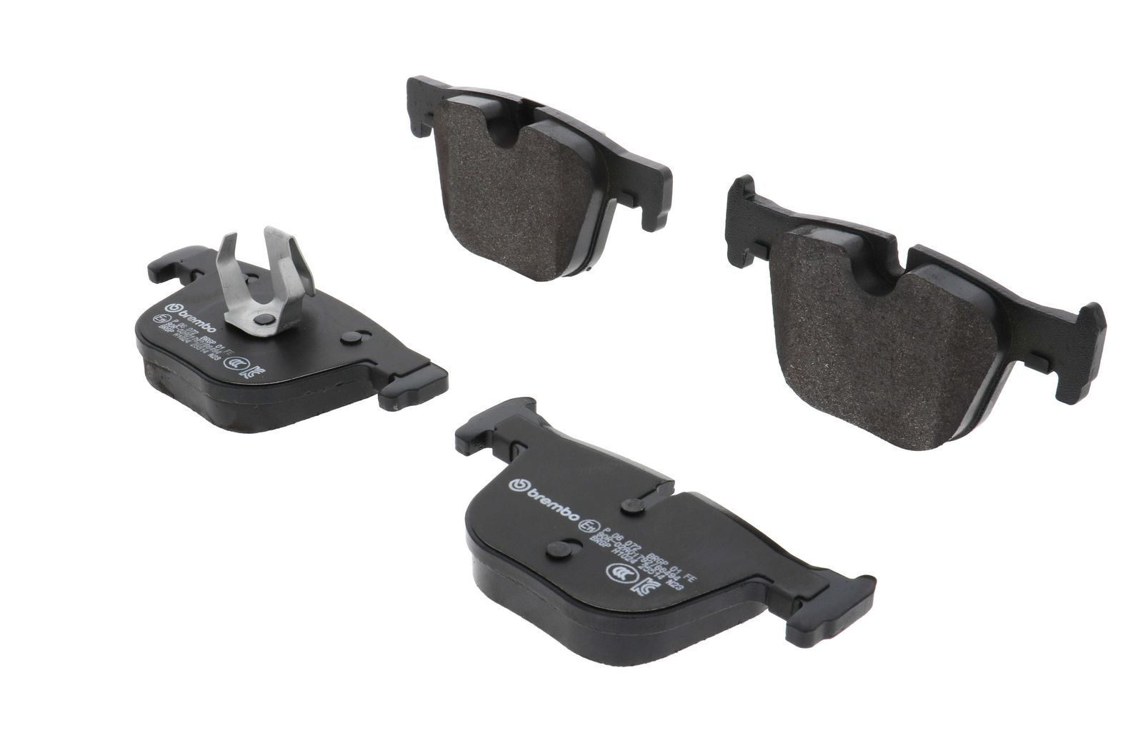 PRIME Low-Met Rear Disc Brake Pad Set - P06072_06