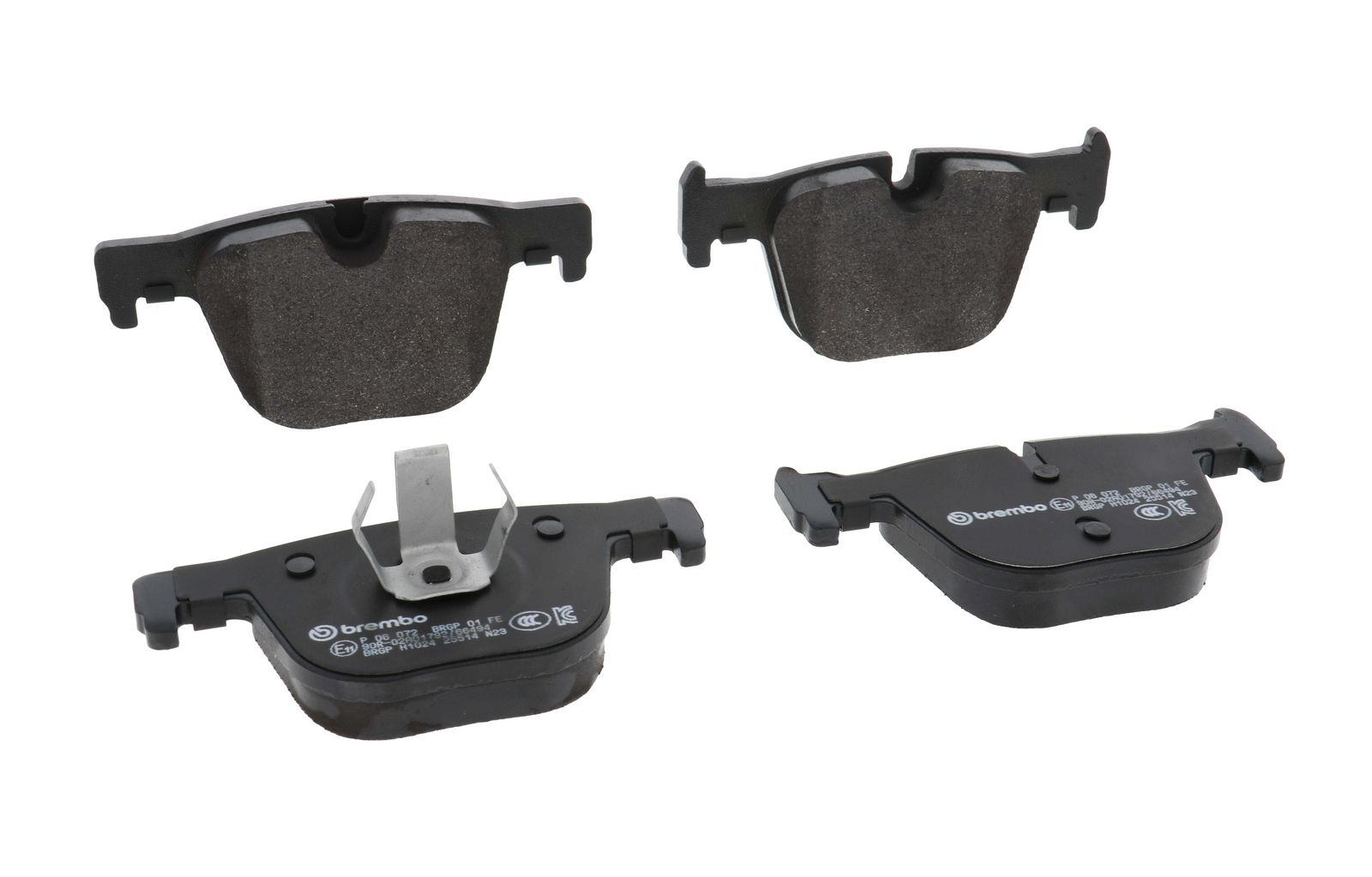 PRIME Low-Met Rear Disc Brake Pad Set - P06072_26