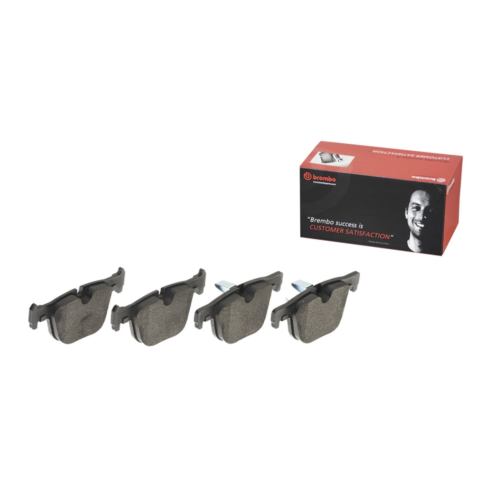 PRIME Low-Met Rear Disc Brake Pad Set - P06072_28