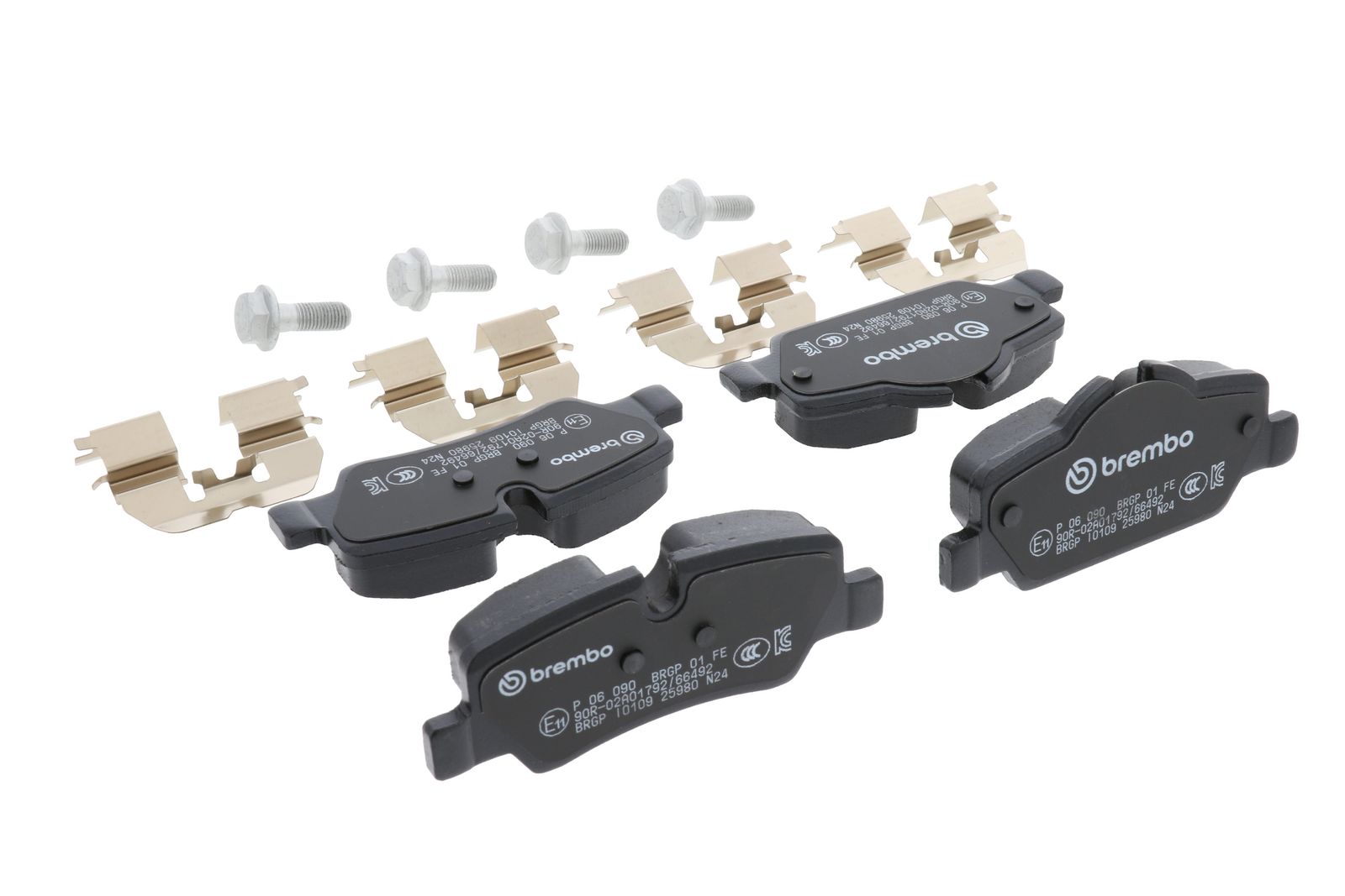PRIME Low-Met Rear Disc Brake Pad Set - P06090_14