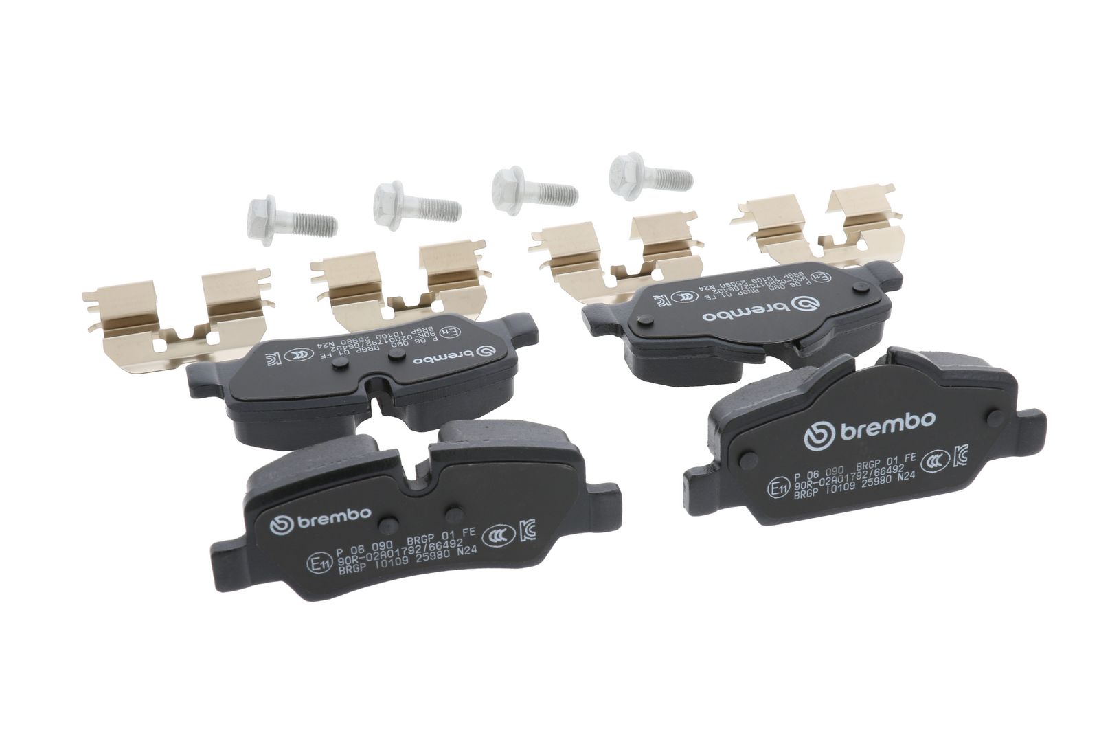 PRIME Low-Met Rear Disc Brake Pad Set - P06090_15