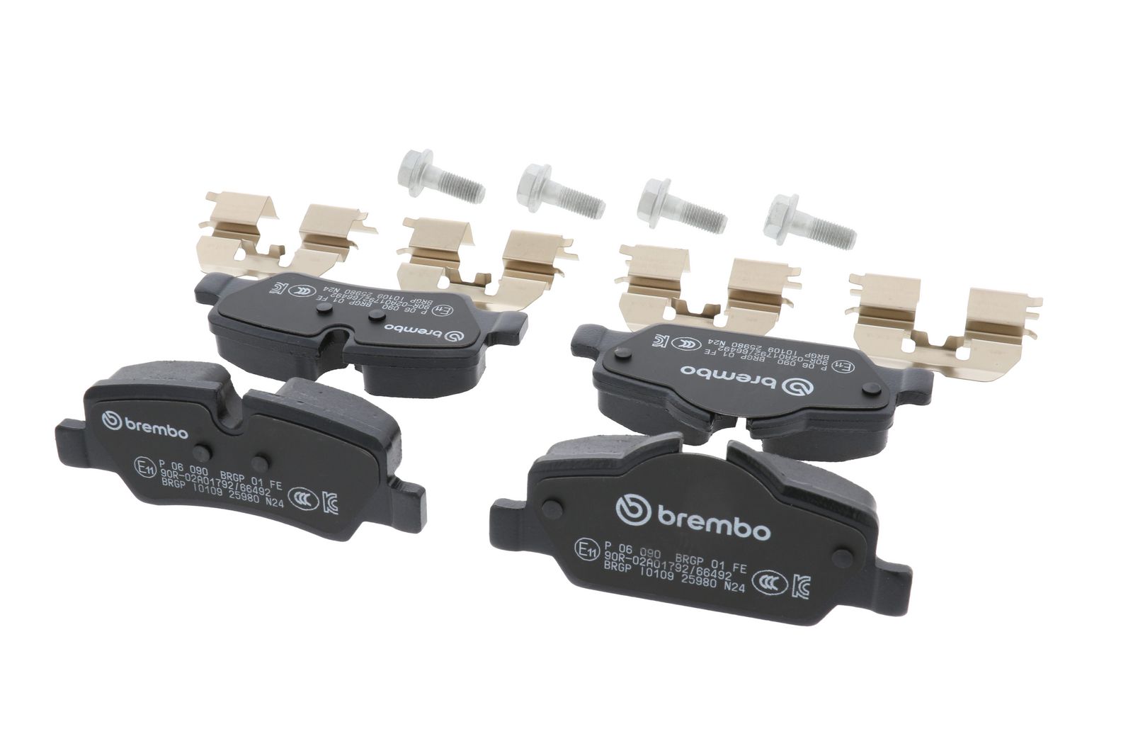 PRIME Low-Met Rear Disc Brake Pad Set - P06090_17