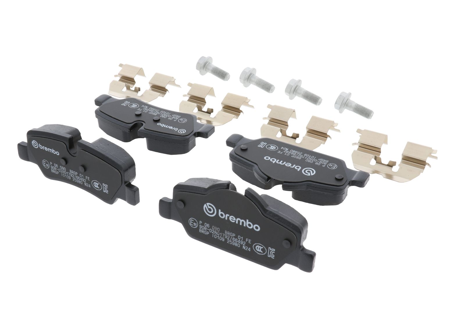 PRIME Low-Met Rear Disc Brake Pad Set - P06090_18
