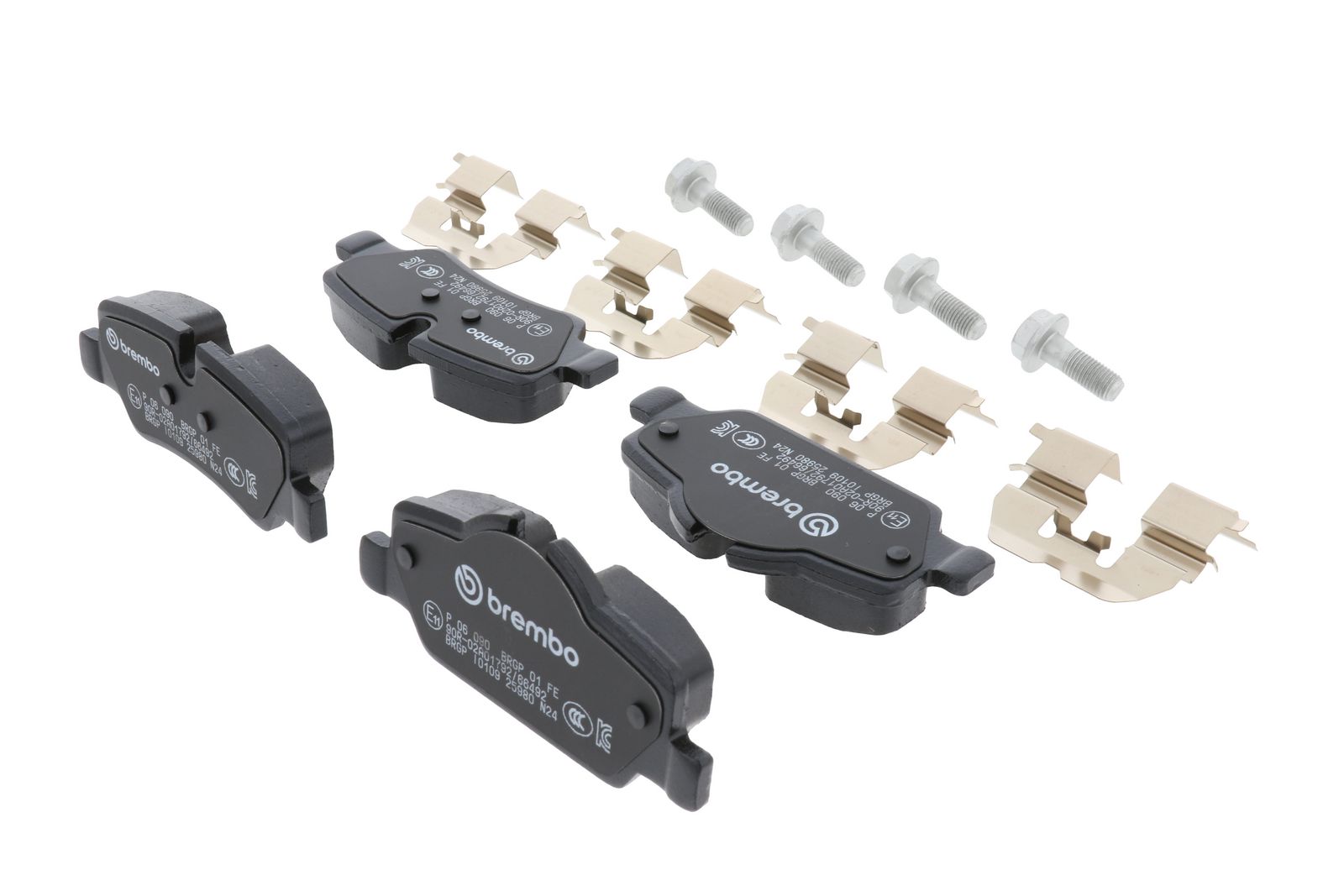 PRIME Low-Met Rear Disc Brake Pad Set - P06090_19