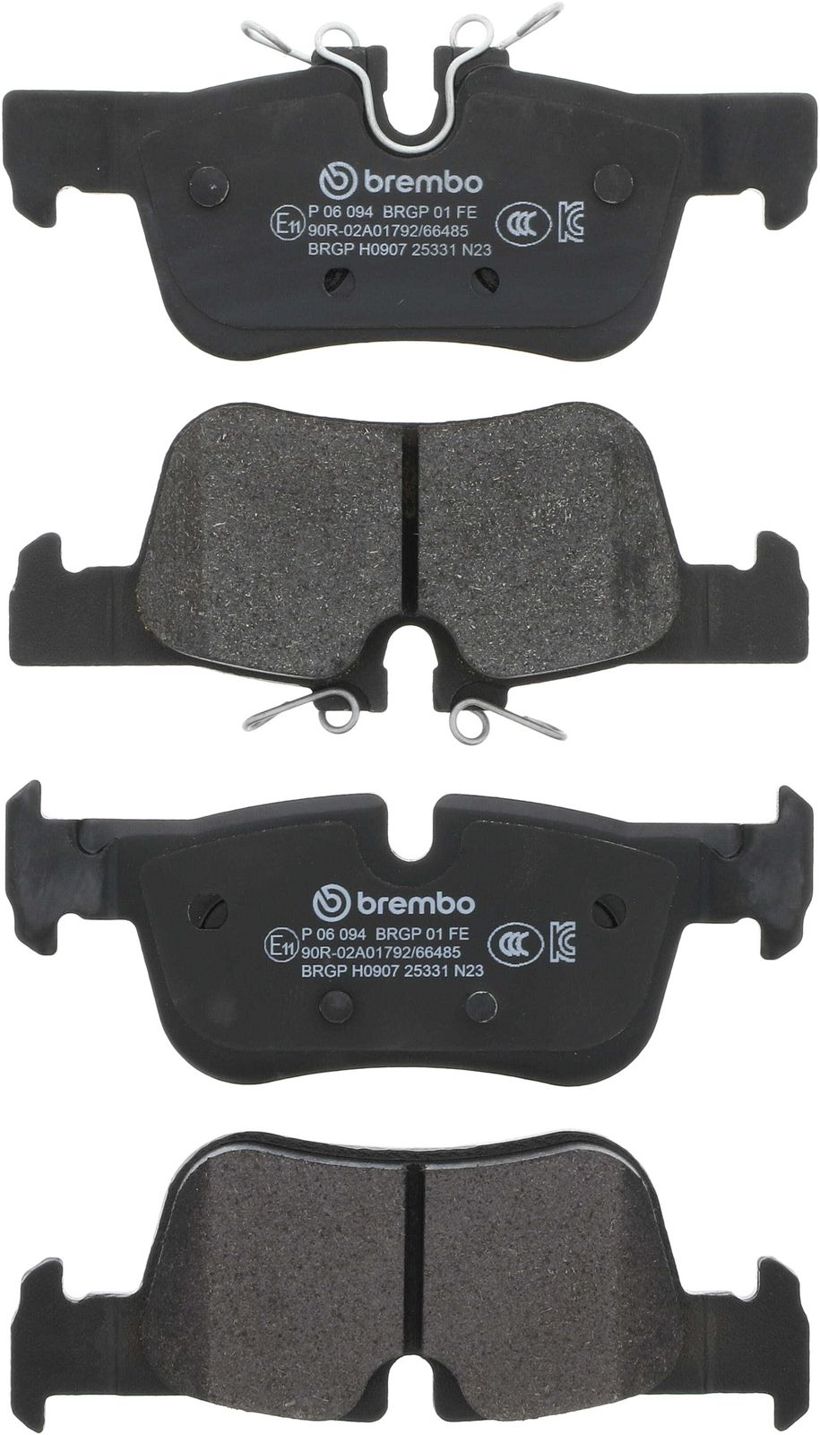 PRIME Low-Met Rear Disc Brake Pad Set - P06094_01