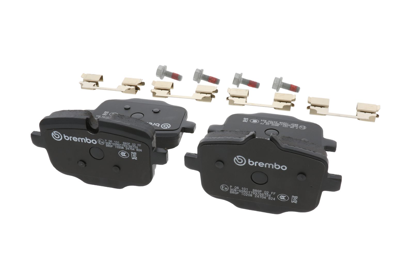 PRIME Low-Met Rear Disc Brake Pad Set - P06101_16