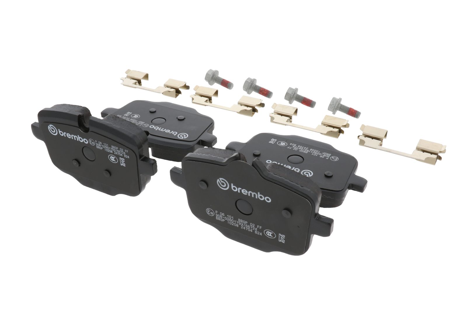 PRIME Low-Met Rear Disc Brake Pad Set - P06101_17