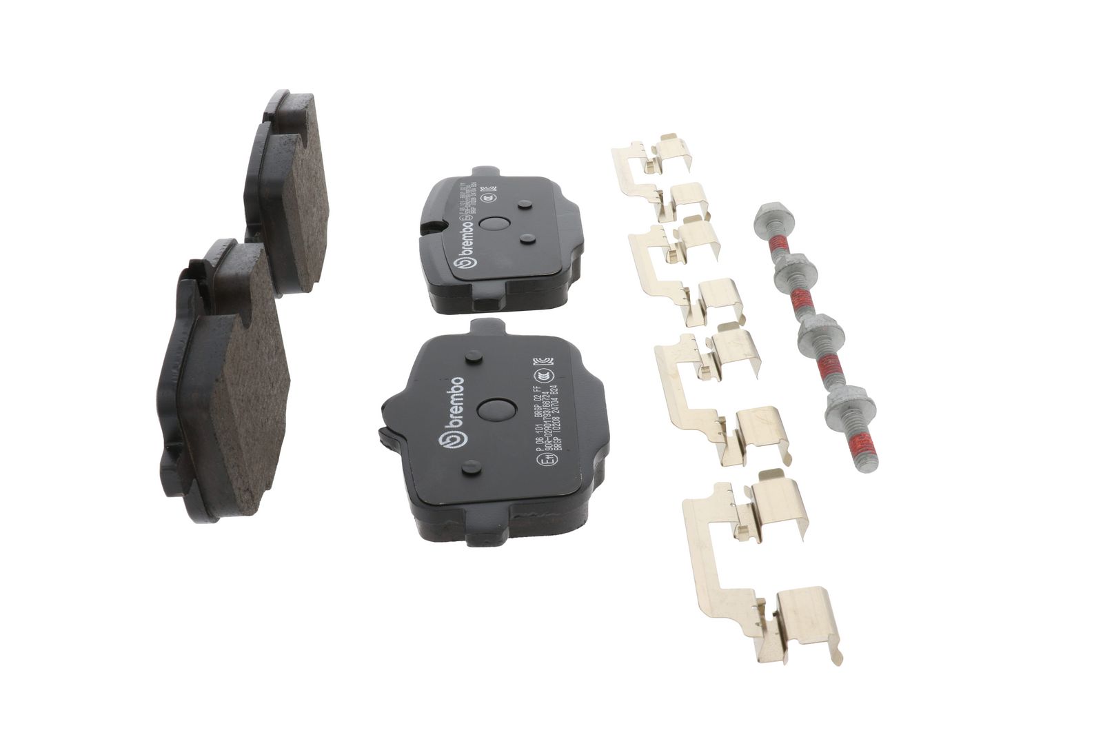 PRIME Low-Met Rear Disc Brake Pad Set - P06101_21