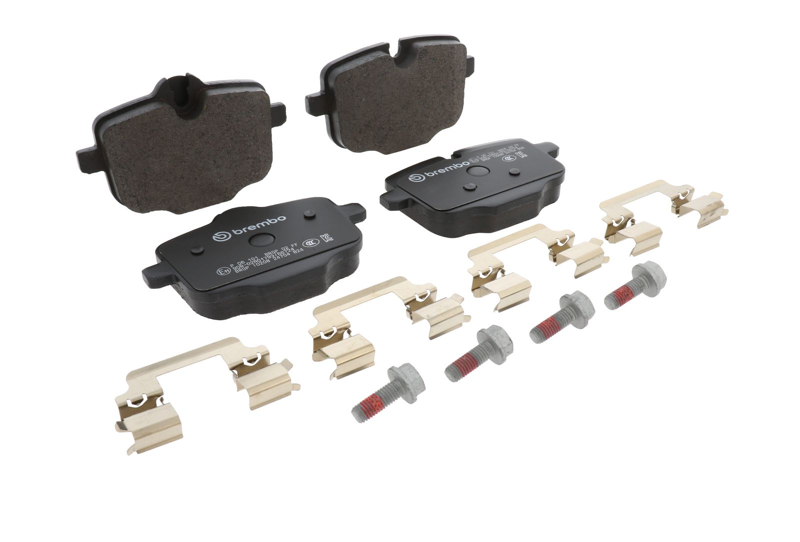 PRIME Low-Met Rear Disc Brake Pad Set - P06101_25