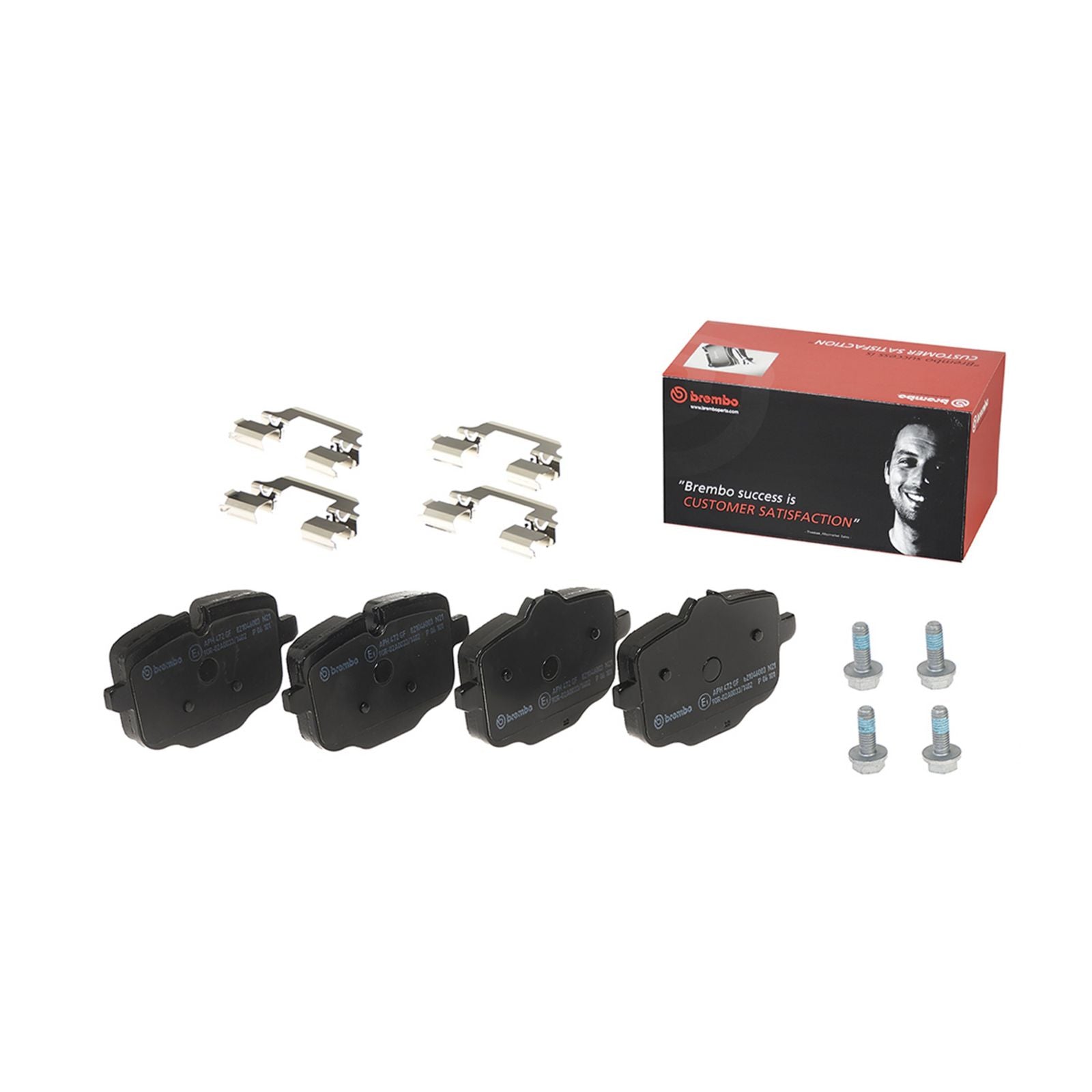 PRIME Low-Met Rear Disc Brake Pad Set - P06101_28