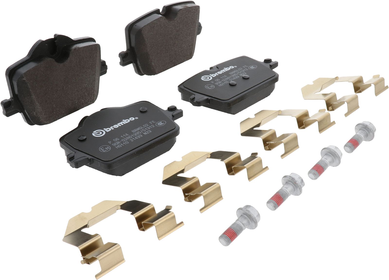 PRIME Low-Met Rear Disc Brake Pad Set - P06114_02