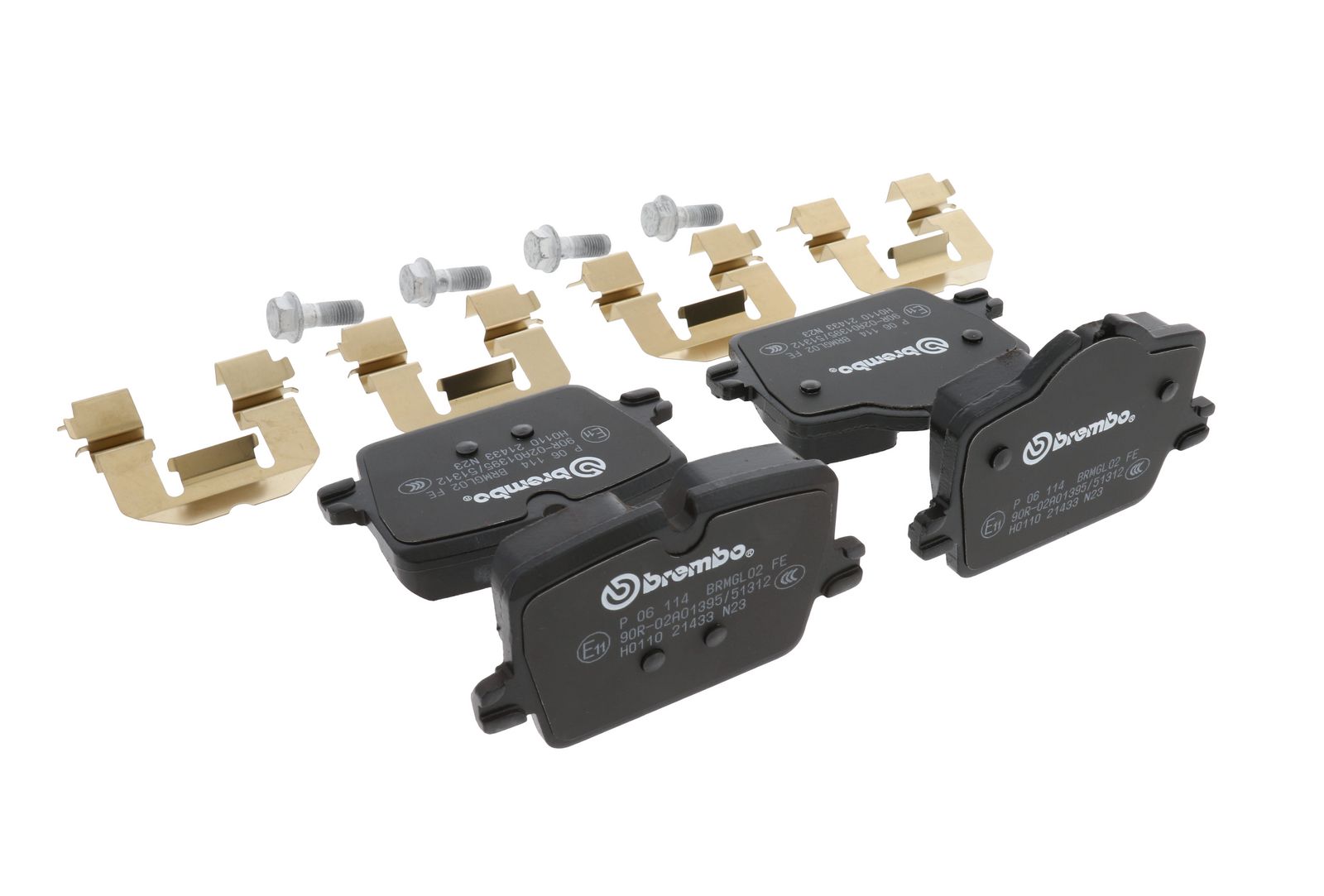 PRIME Low-Met Rear Disc Brake Pad Set - P06114_14
