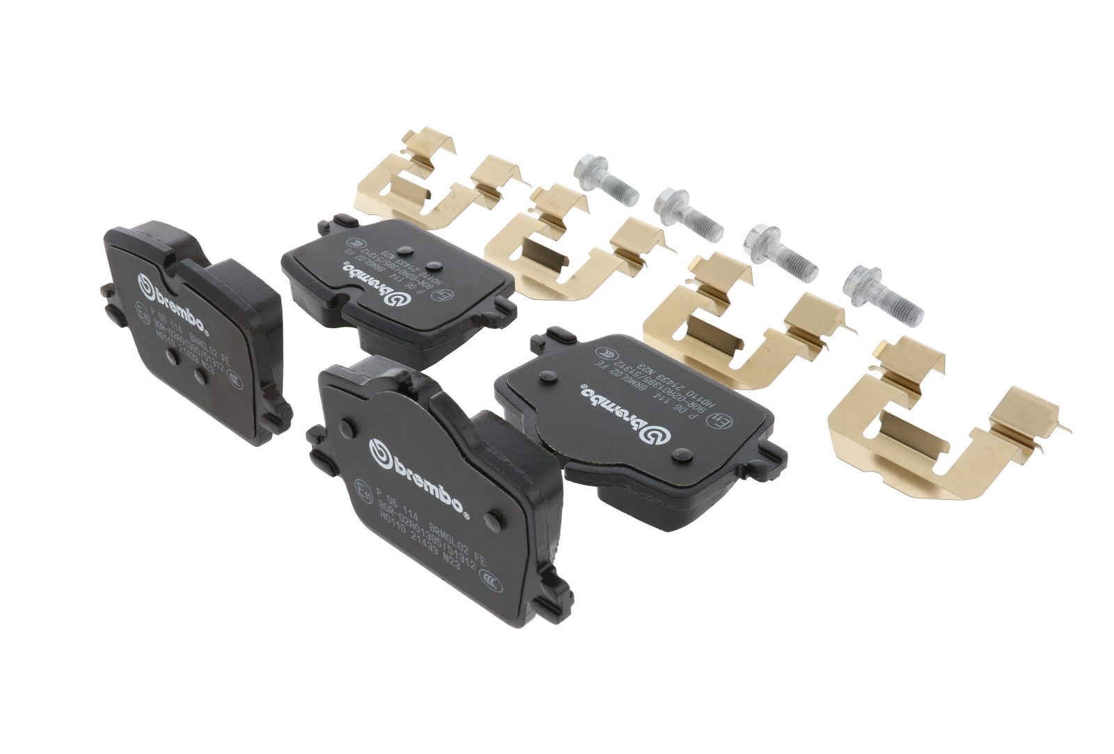 PRIME Low-Met Rear Disc Brake Pad Set - P06114_19