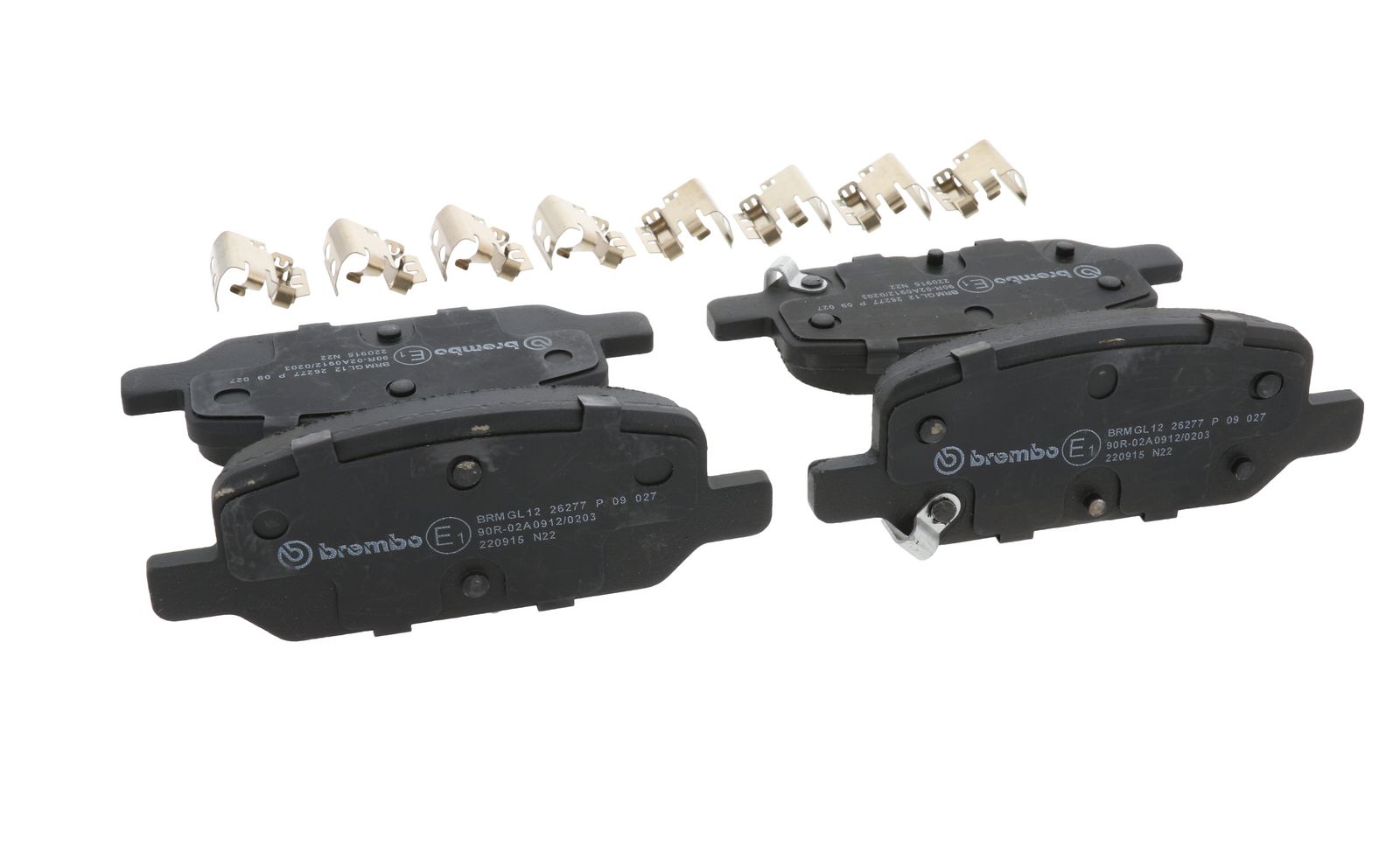 PRIME Low-Met Rear Disc Brake Pad Set - P09027_15