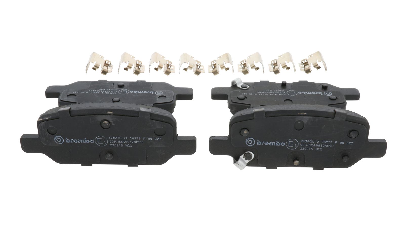 PRIME Low-Met Rear Disc Brake Pad Set - P09027_16
