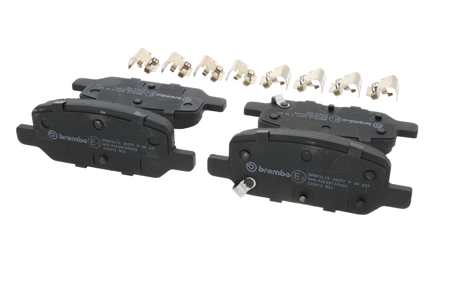PRIME Low-Met Rear Disc Brake Pad Set - P09027_17