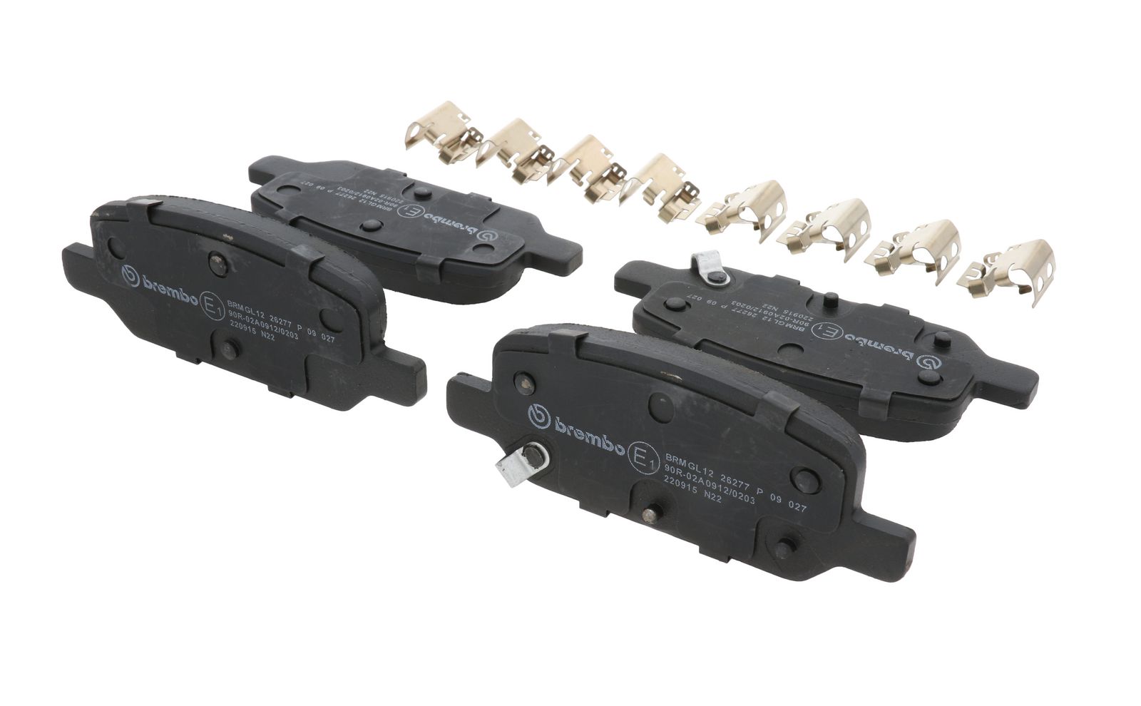 PRIME Low-Met Rear Disc Brake Pad Set - P09027_18
