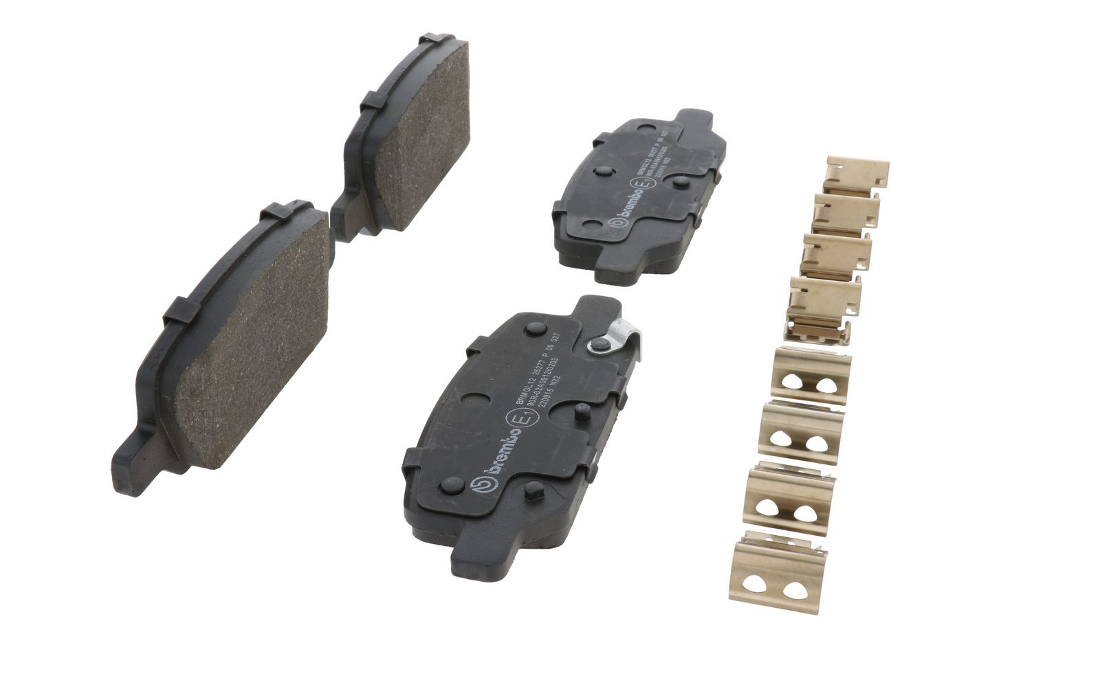 PRIME Low-Met Rear Disc Brake Pad Set - P09027_23