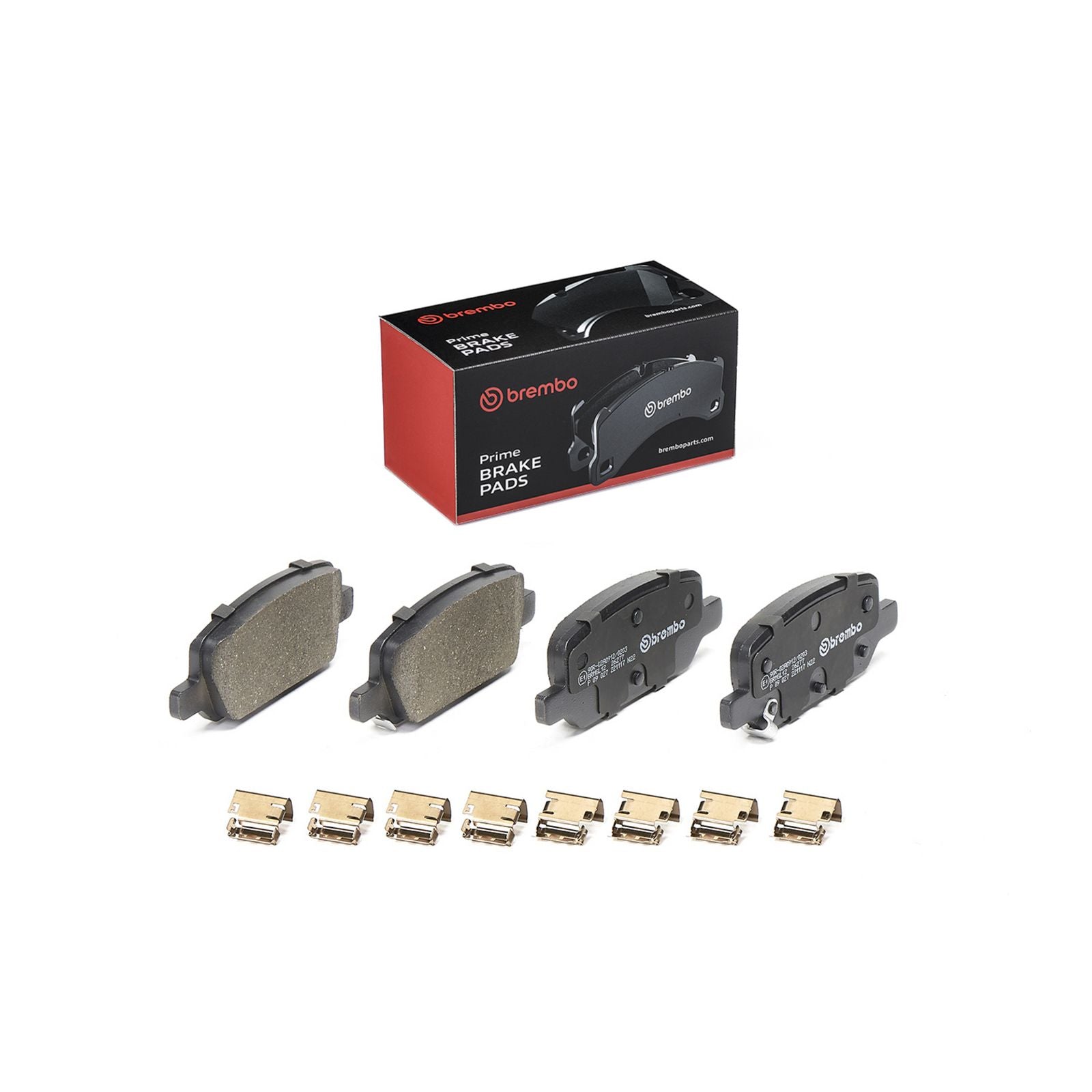 PRIME Low-Met Rear Disc Brake Pad Set - P09027_29