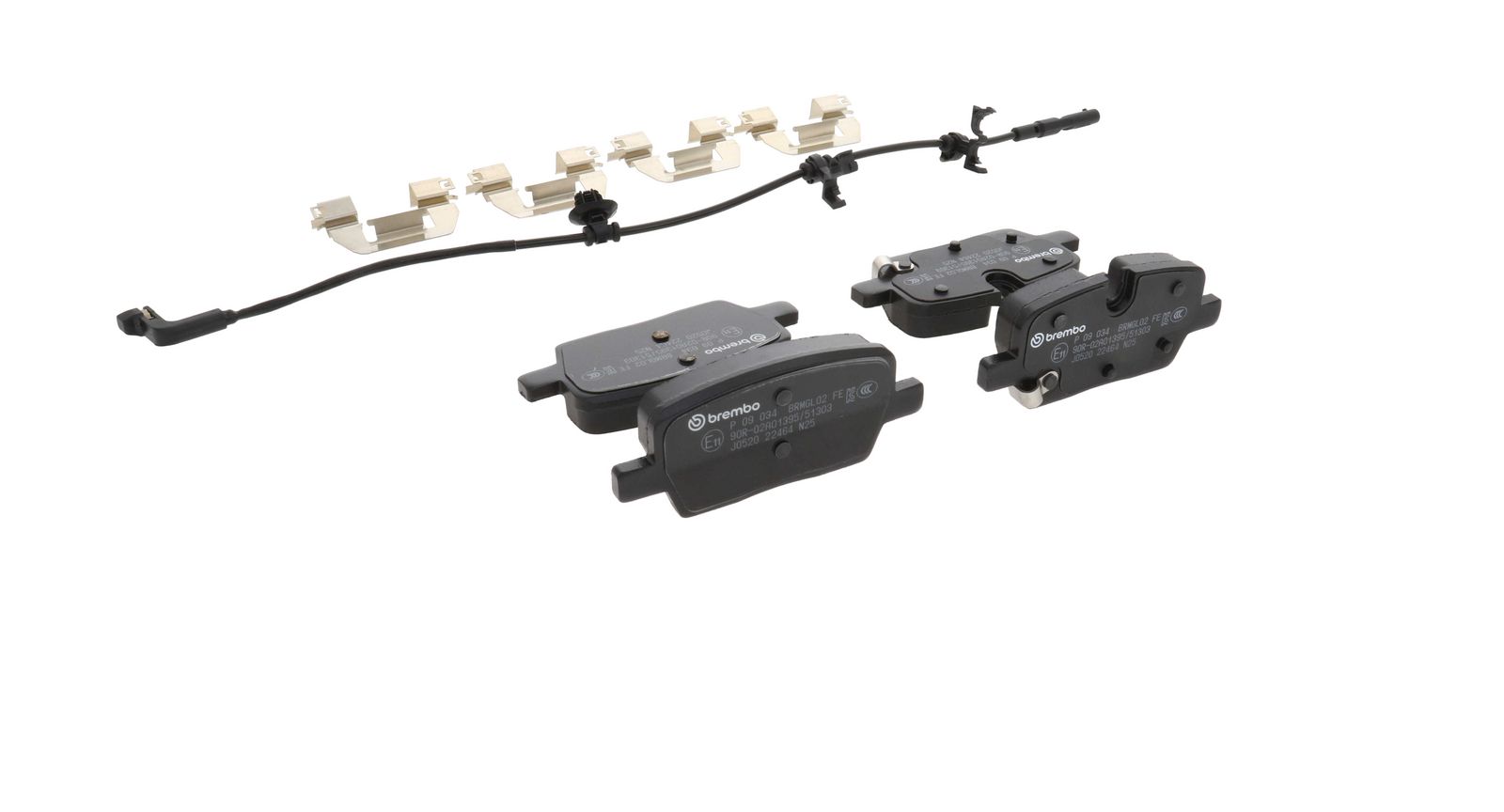 PRIME Low-Met Rear Disc Brake Pad Set - P09034_13
