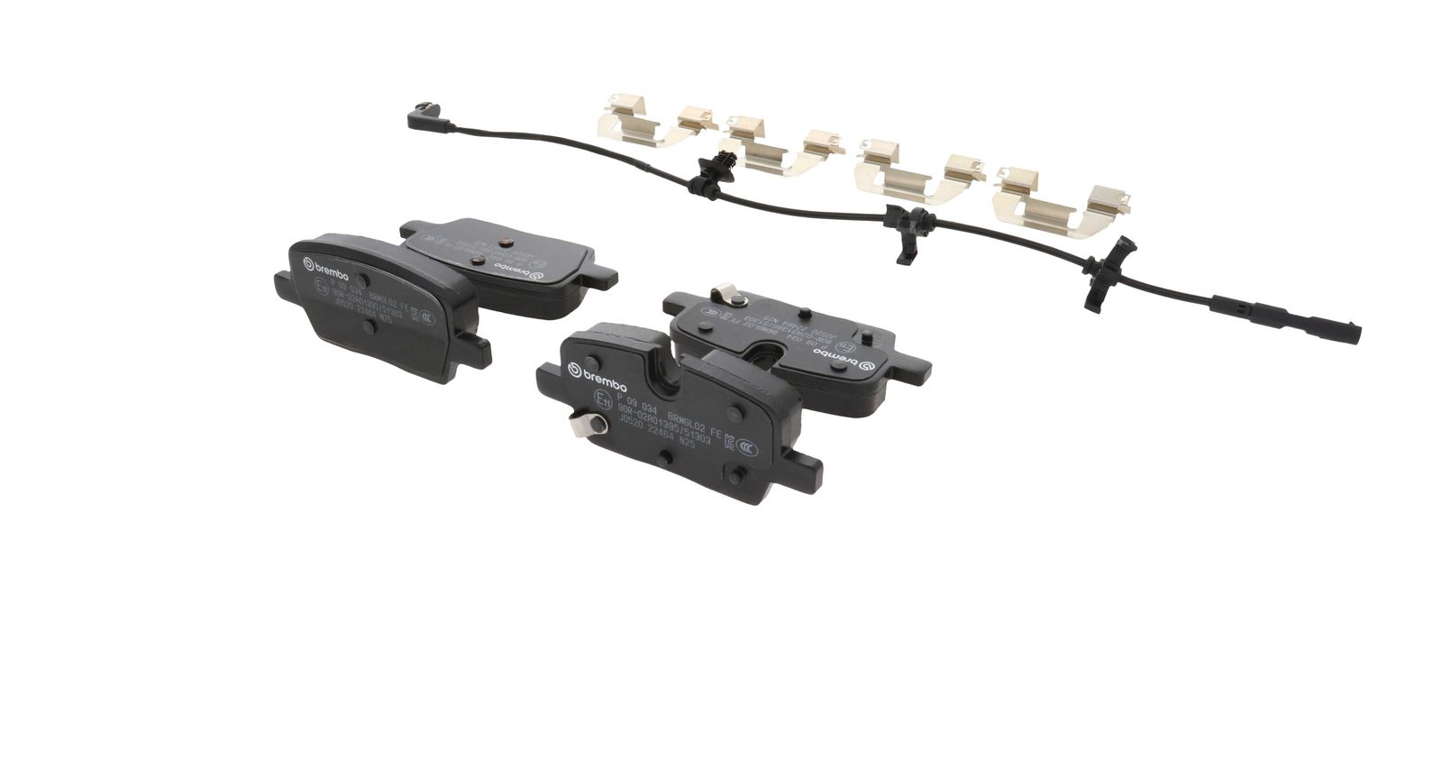 PRIME Low-Met Rear Disc Brake Pad Set - P09034_17