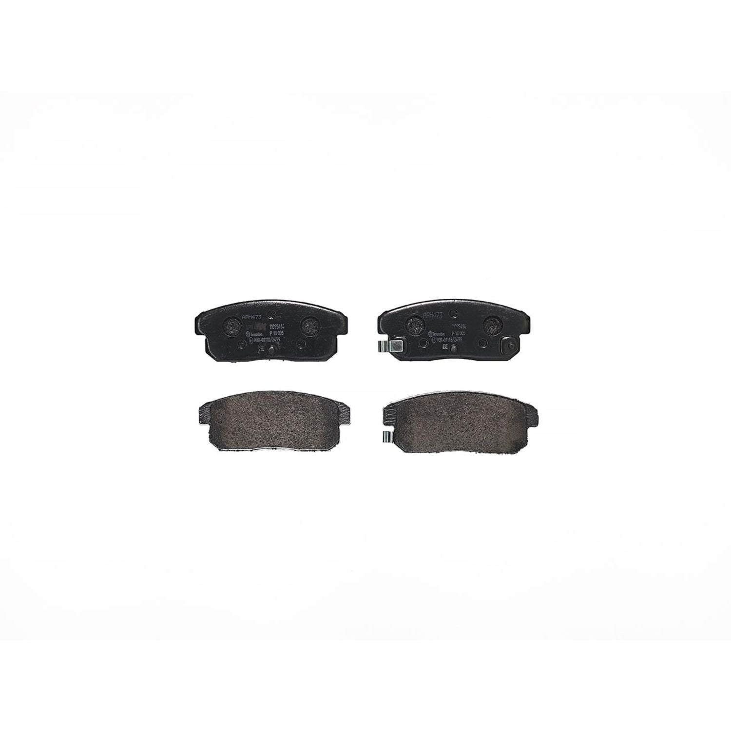 PRIME Low-Met Rear Disc Brake Pad Set - P10005_01